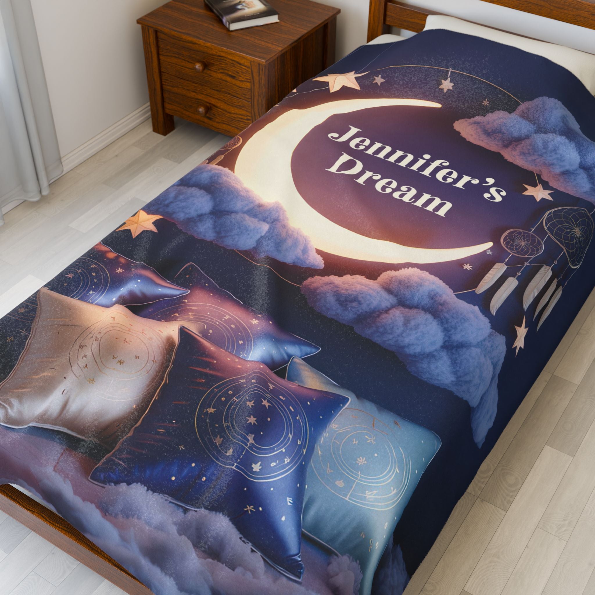 Dream Relaxation Personalized Plush Blanket