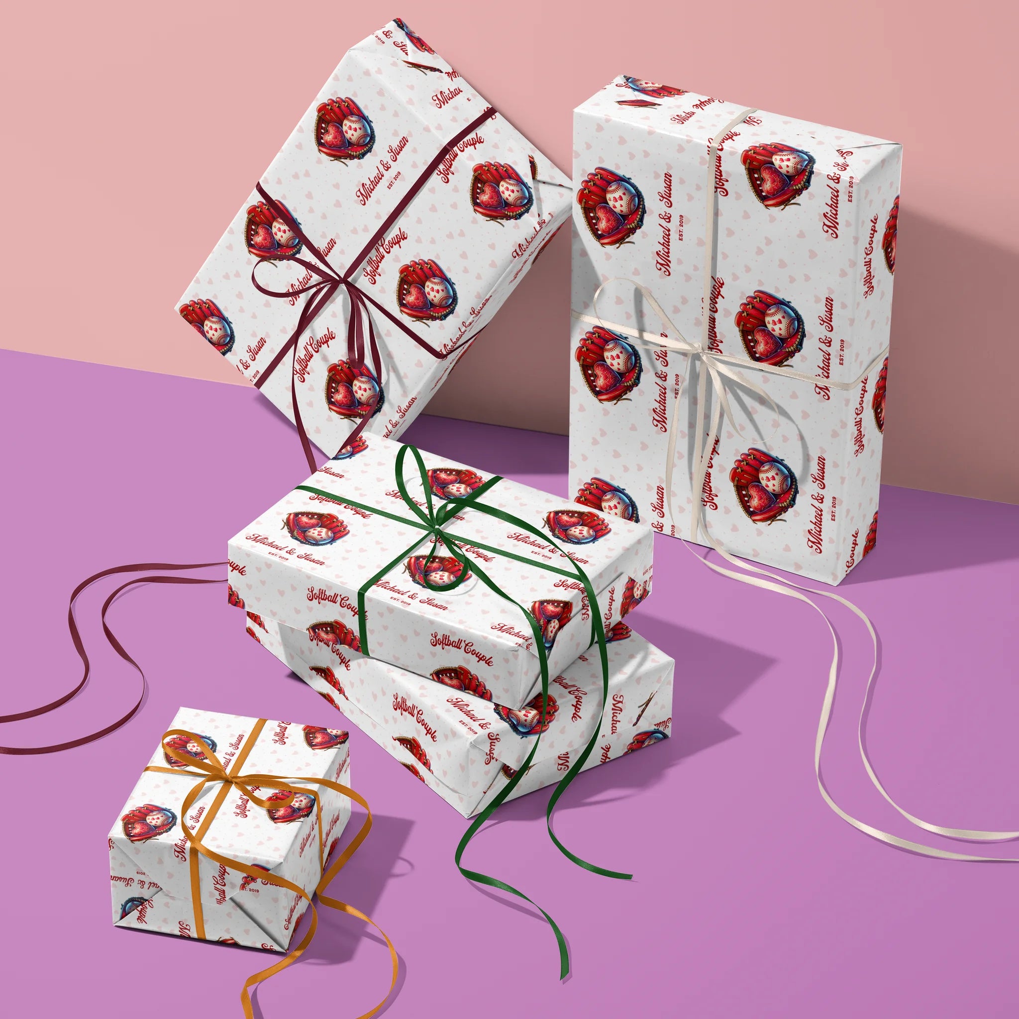 Love at First Catch Gift Wrapping Paper