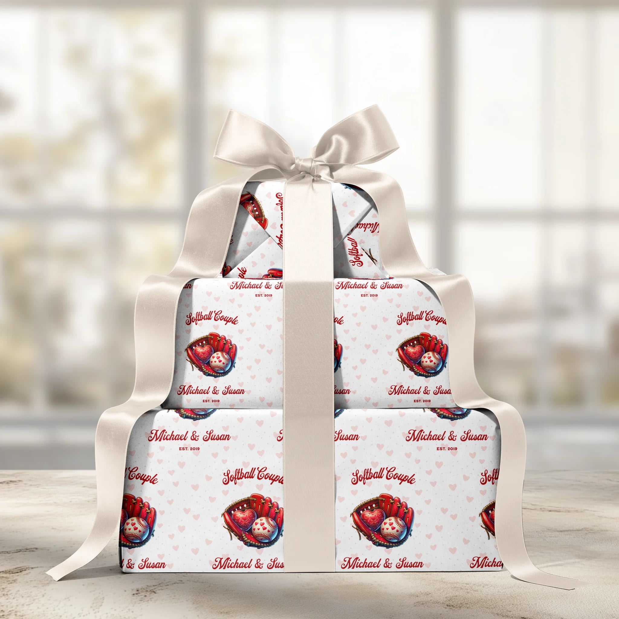 Love at First Catch Gift Wrapping Paper