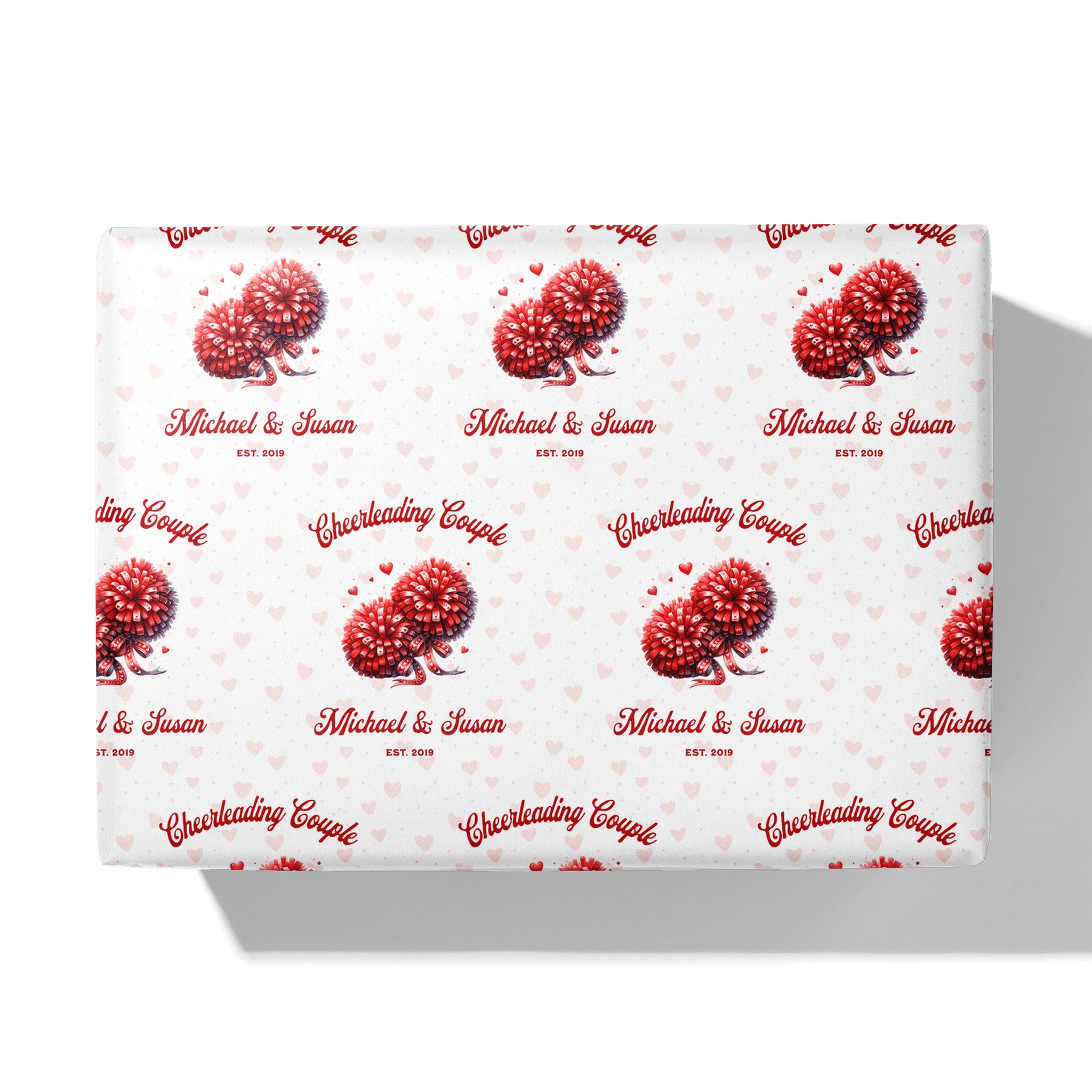 Cupid’s Cheer Gift Wrapping Paper