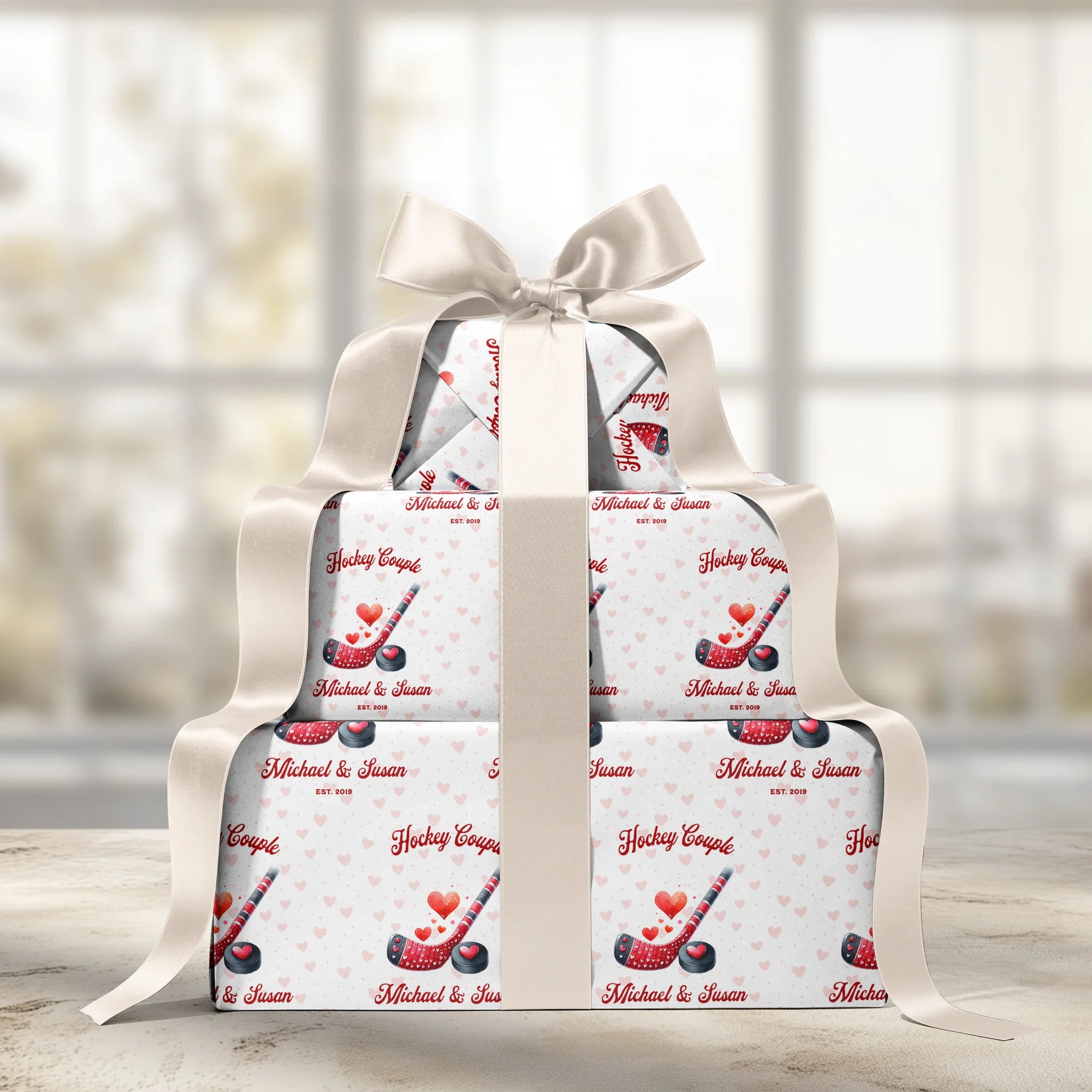 Pucker Up Gift Wrapping Paper
