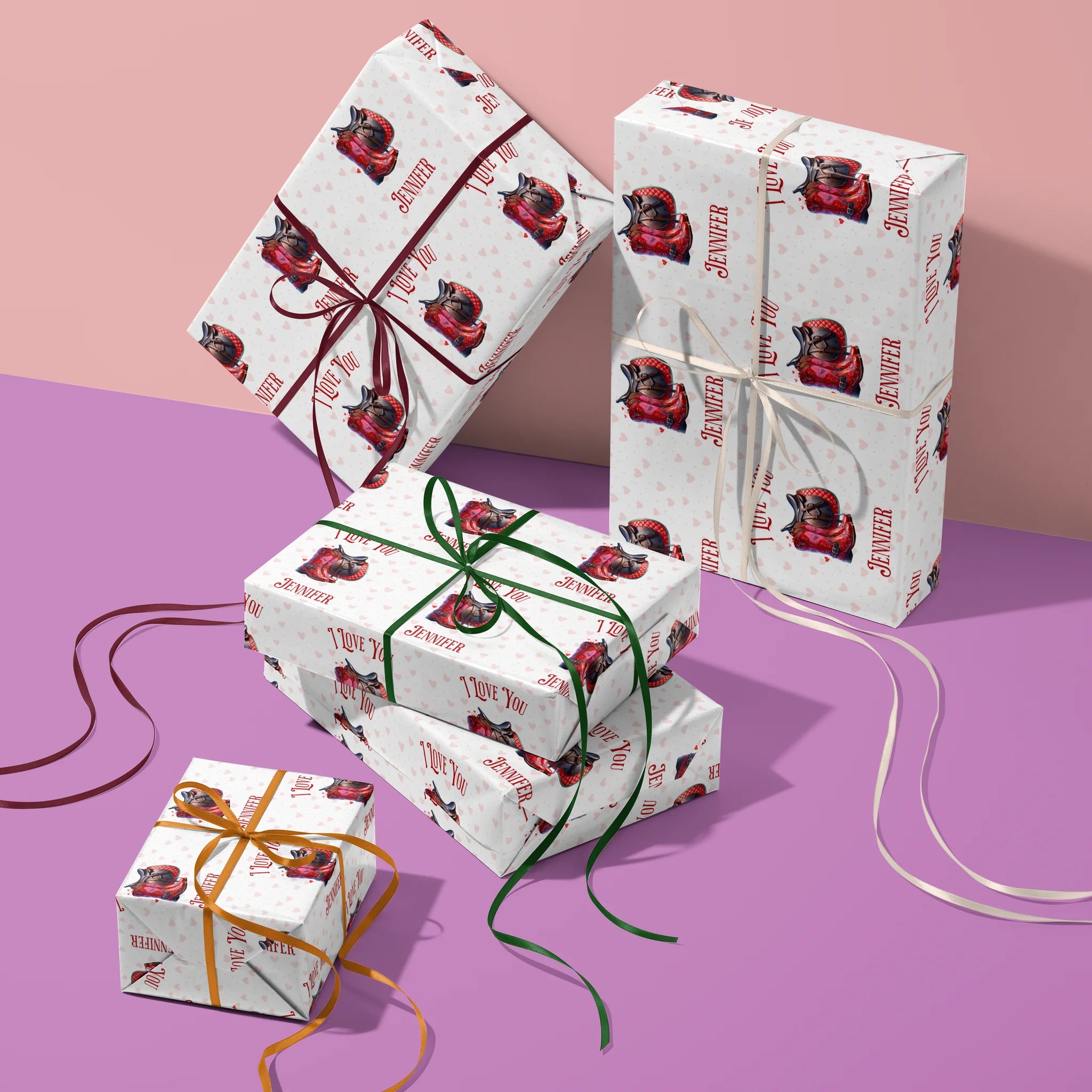 Lasso My Heart Gift Wrapping Paper
