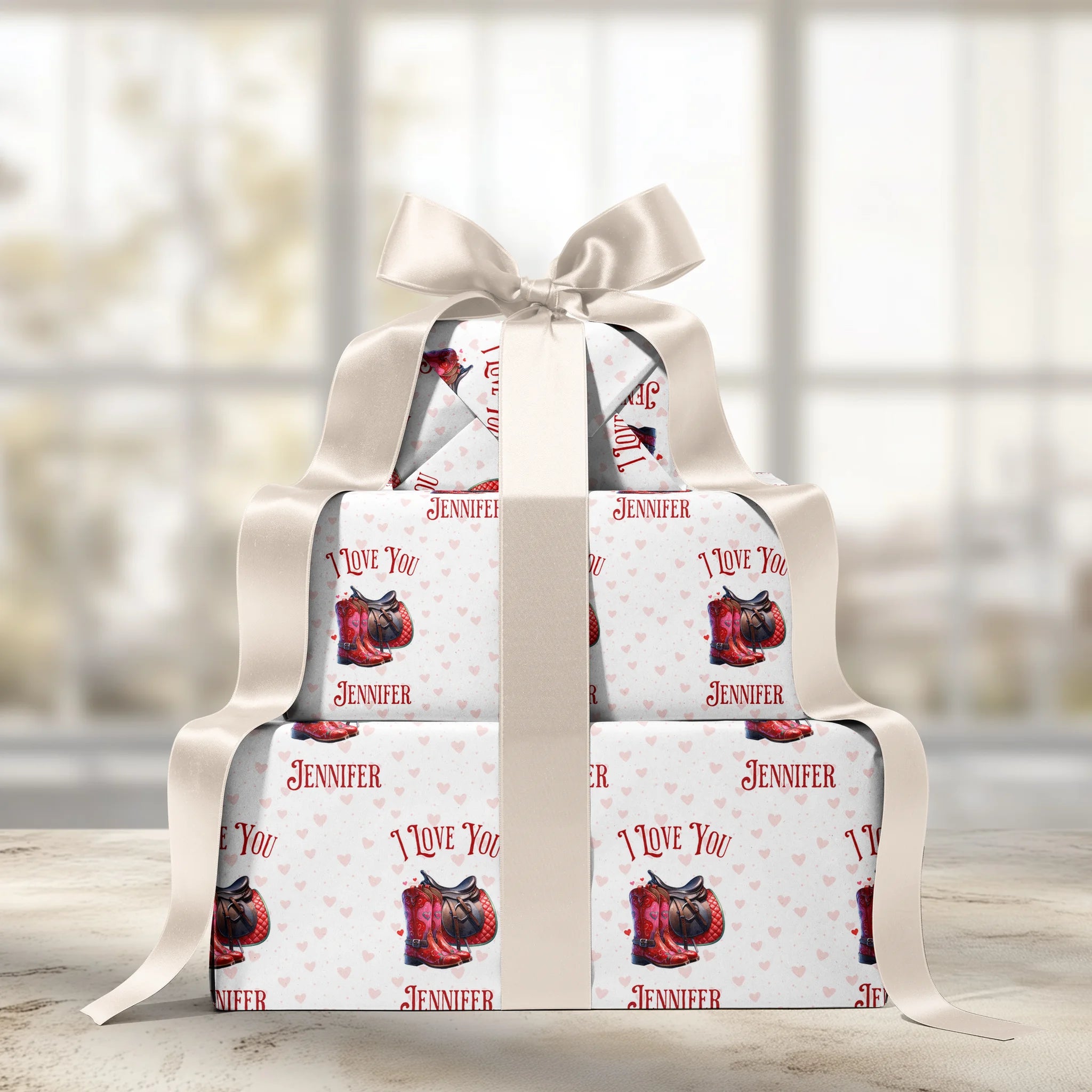 Lasso My Heart Gift Wrapping Paper