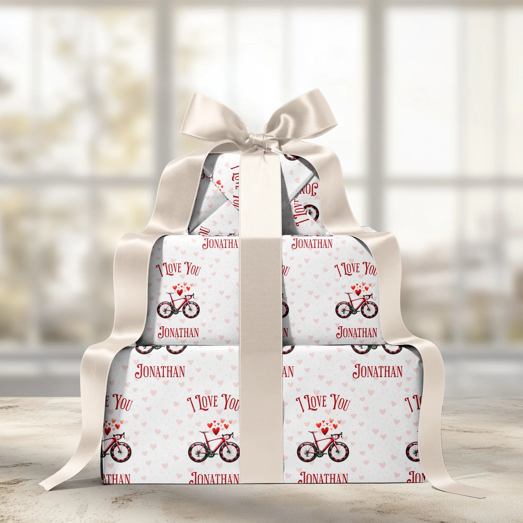 Pedal Pusher Gift Wrapping Paper