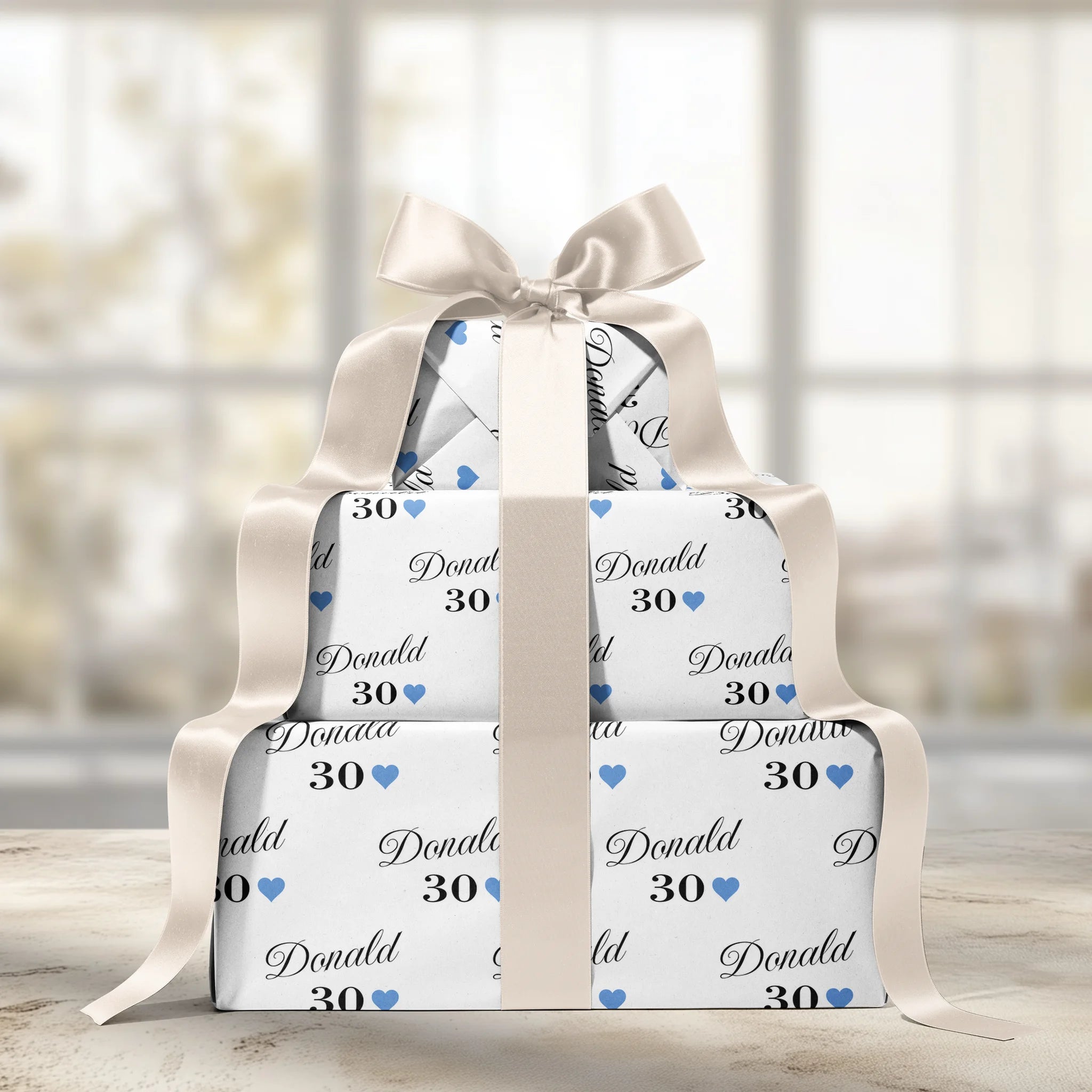 Simple And Elegant Gift Wrapping Paper