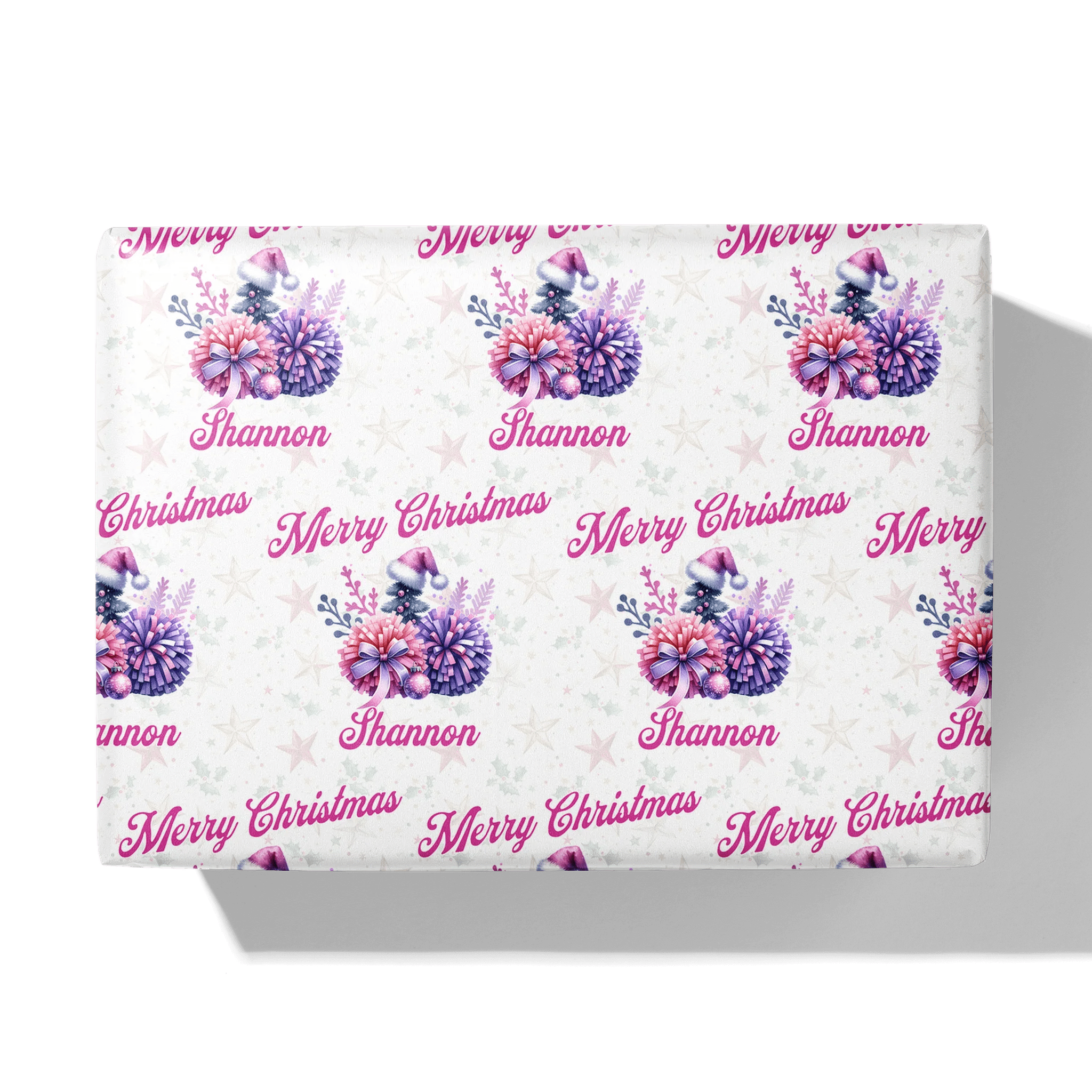 Jingle Script Gift Wrapping Paper