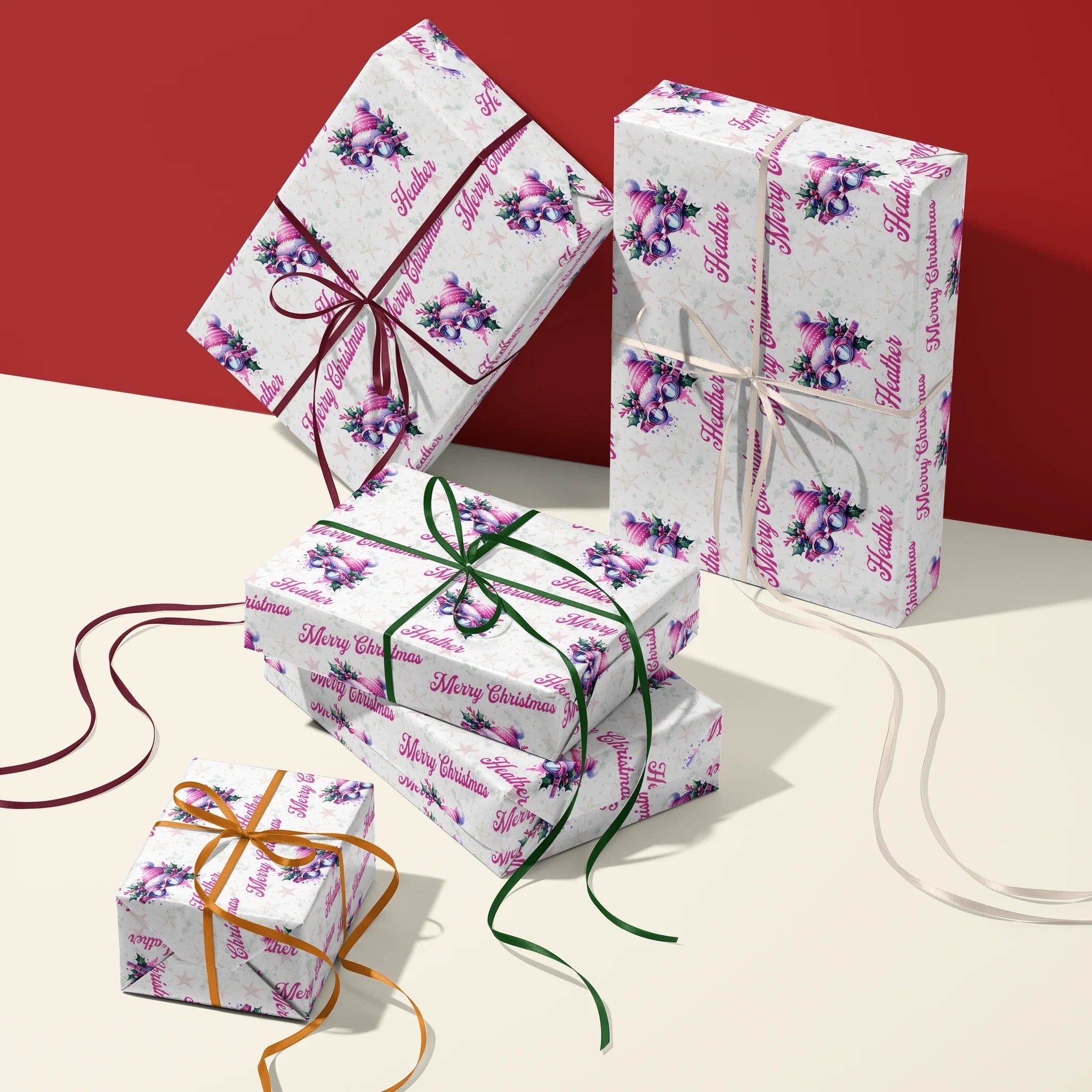 Santa’s Spectacles Gift Wrapping Paper