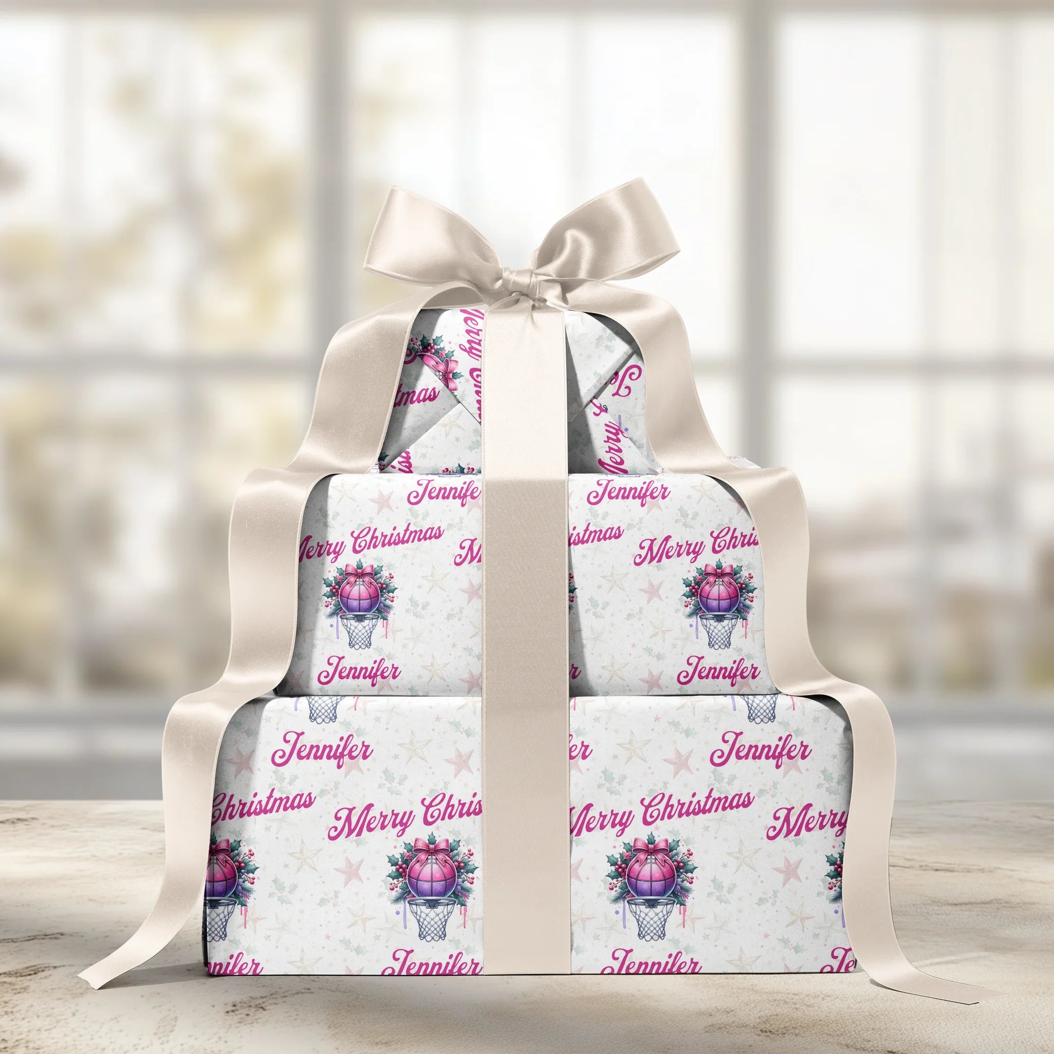 Swishmas Wishes Gift Wrapping Paper
