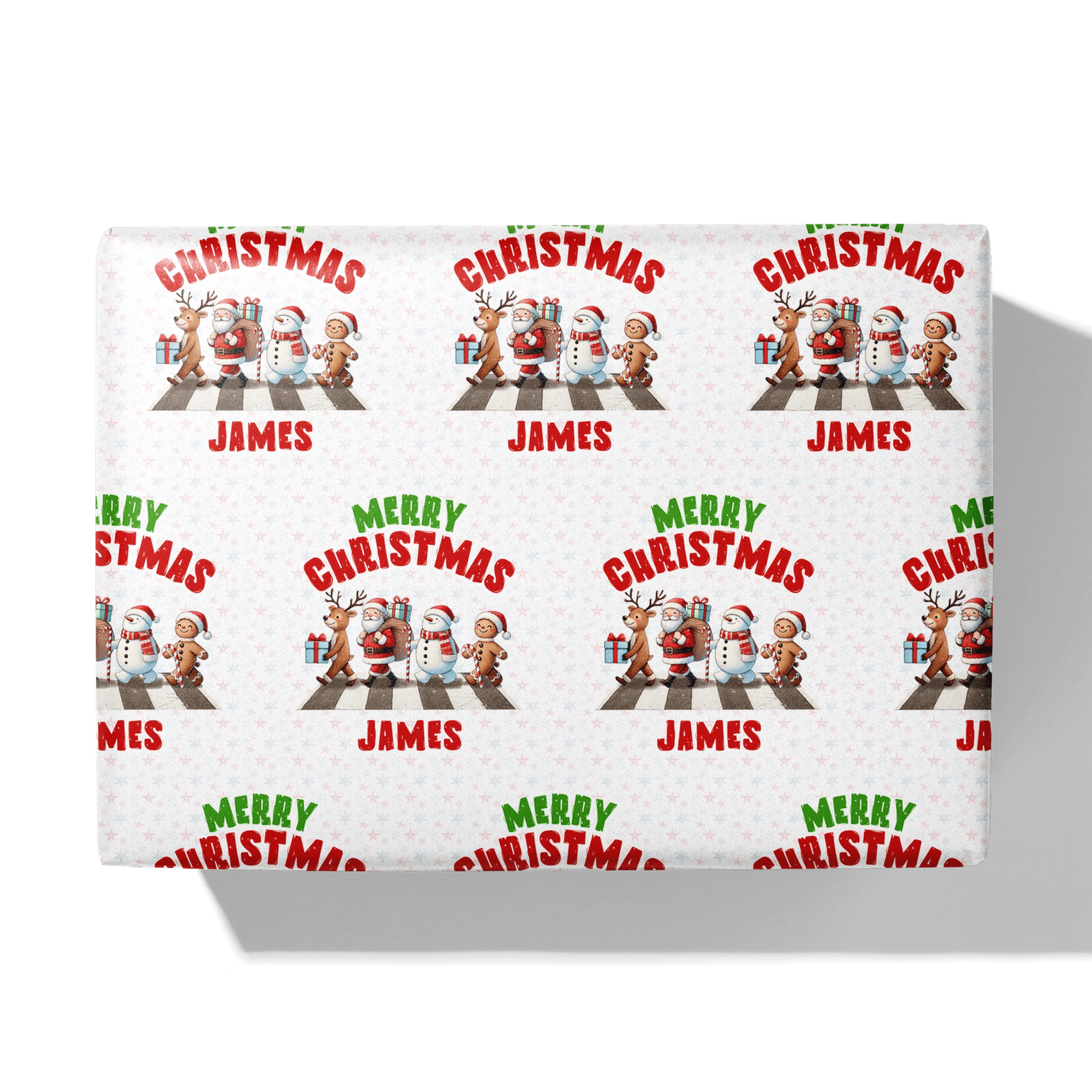 Sleigh Queue Gift Wrapping Paper