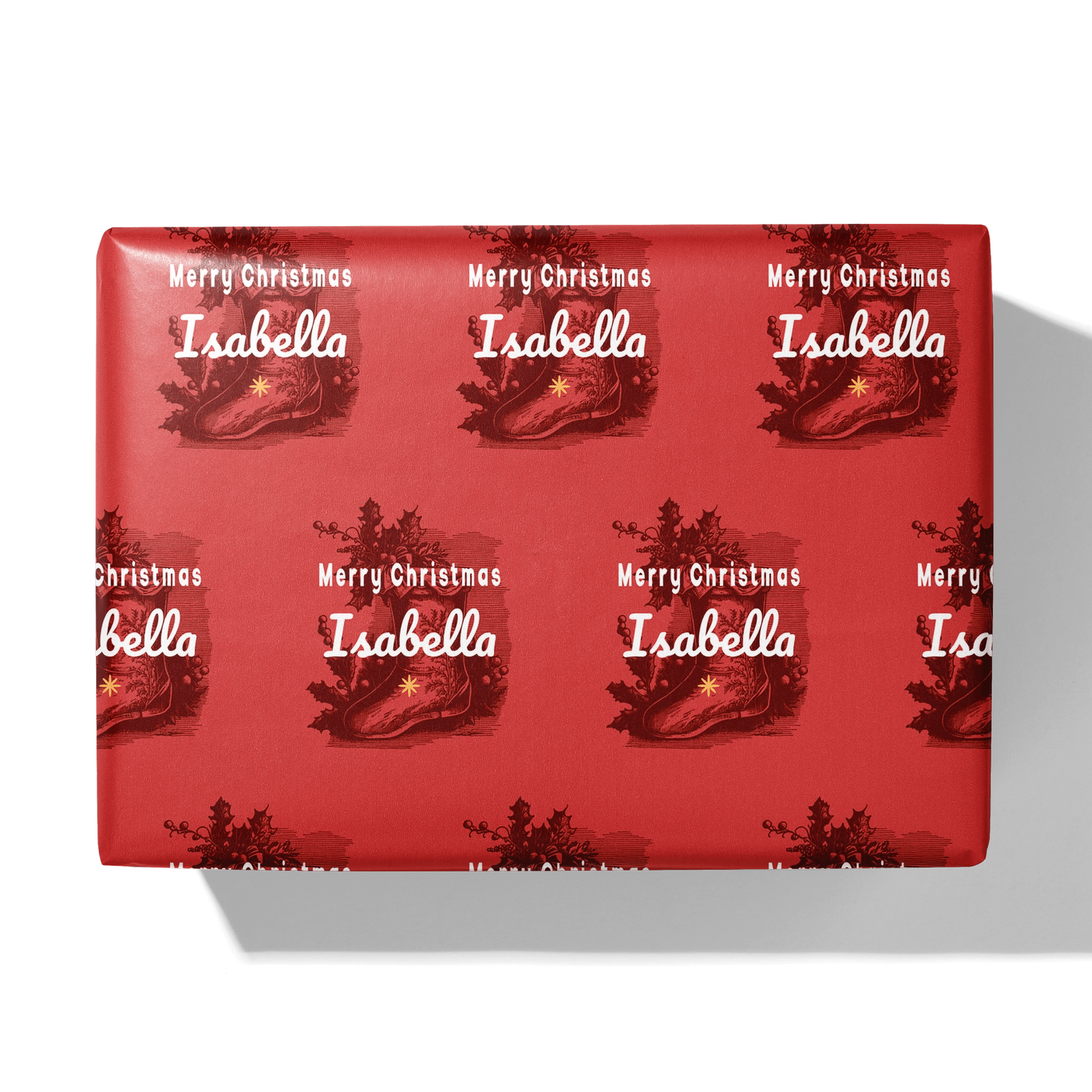 Santa’s Signature Gift Wrapping Paper