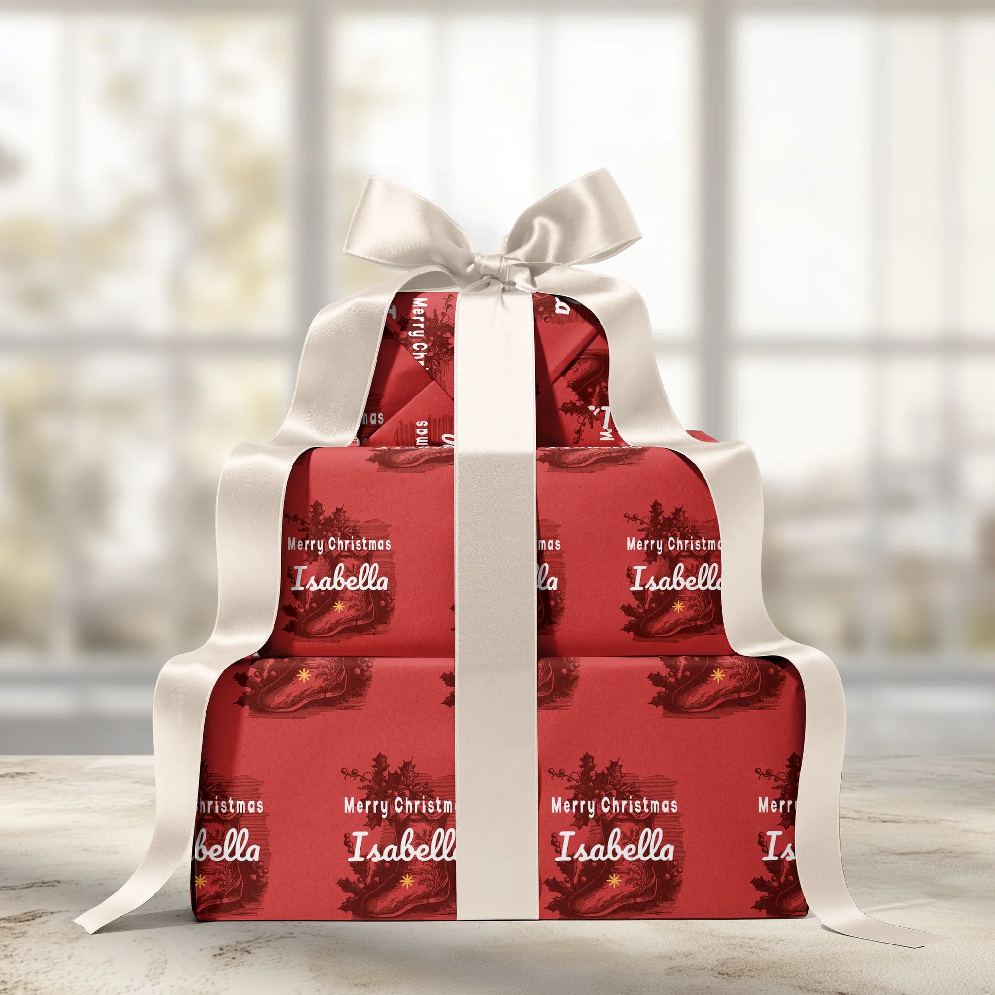 Santa’s Signature Gift Wrapping Paper