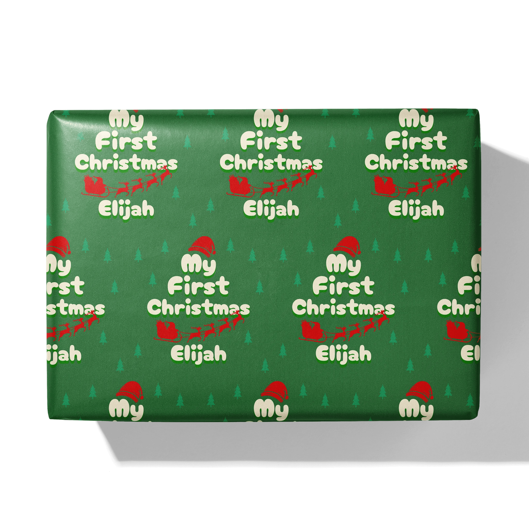 Santa’s Flight Plan Gift Wrapping Paper