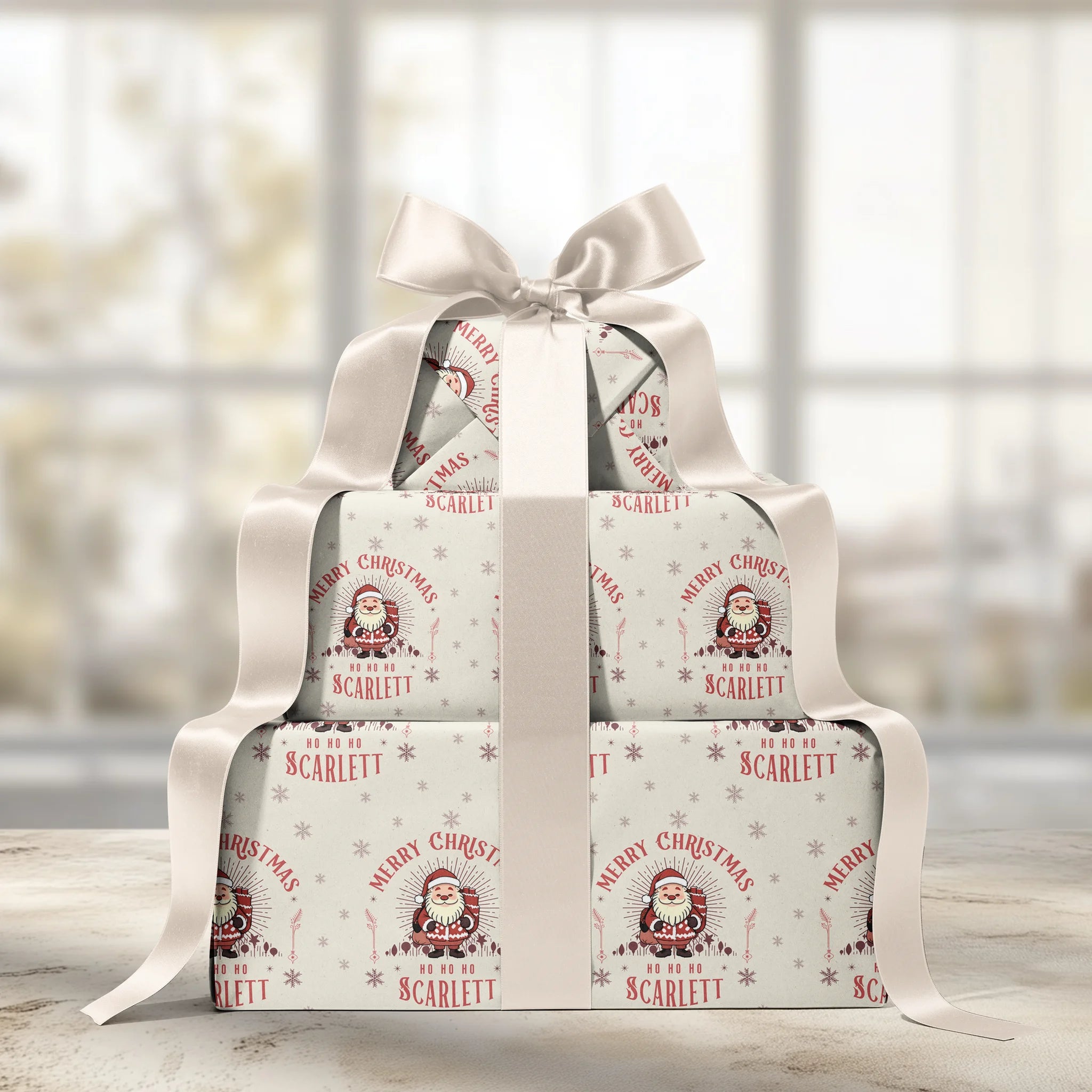 North Pole Post Gift Wrapping Paper