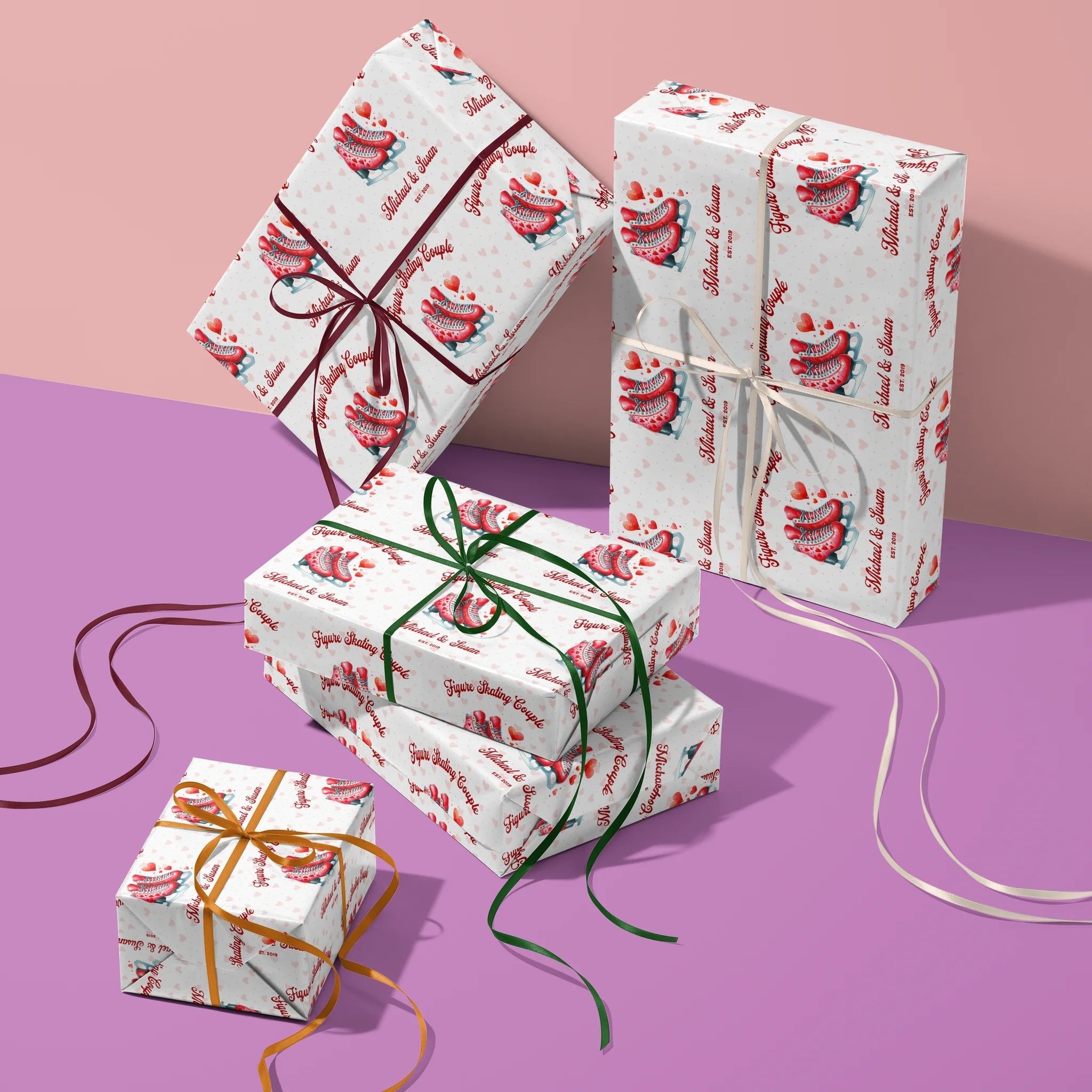 Sweet Glide Gift Wrapping Paper