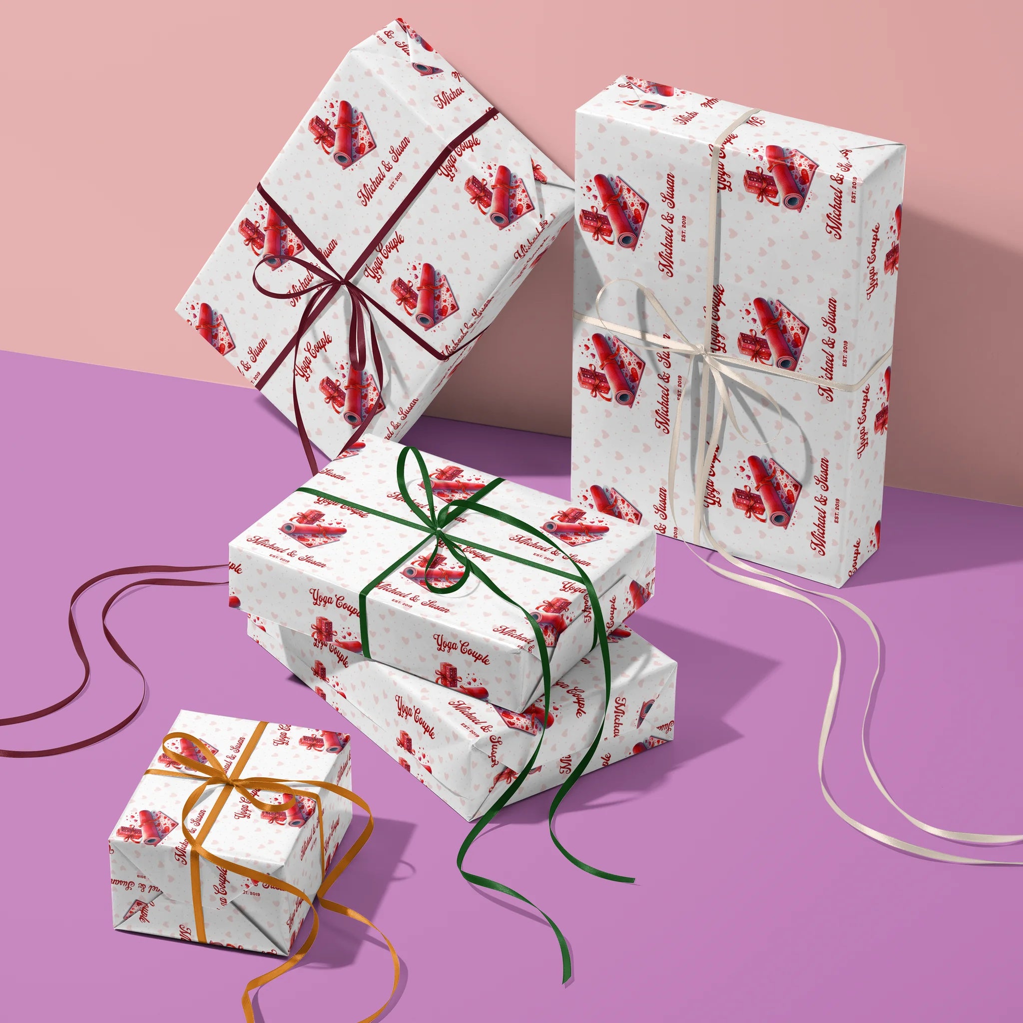 Matched Set Gift Wrapping Paper