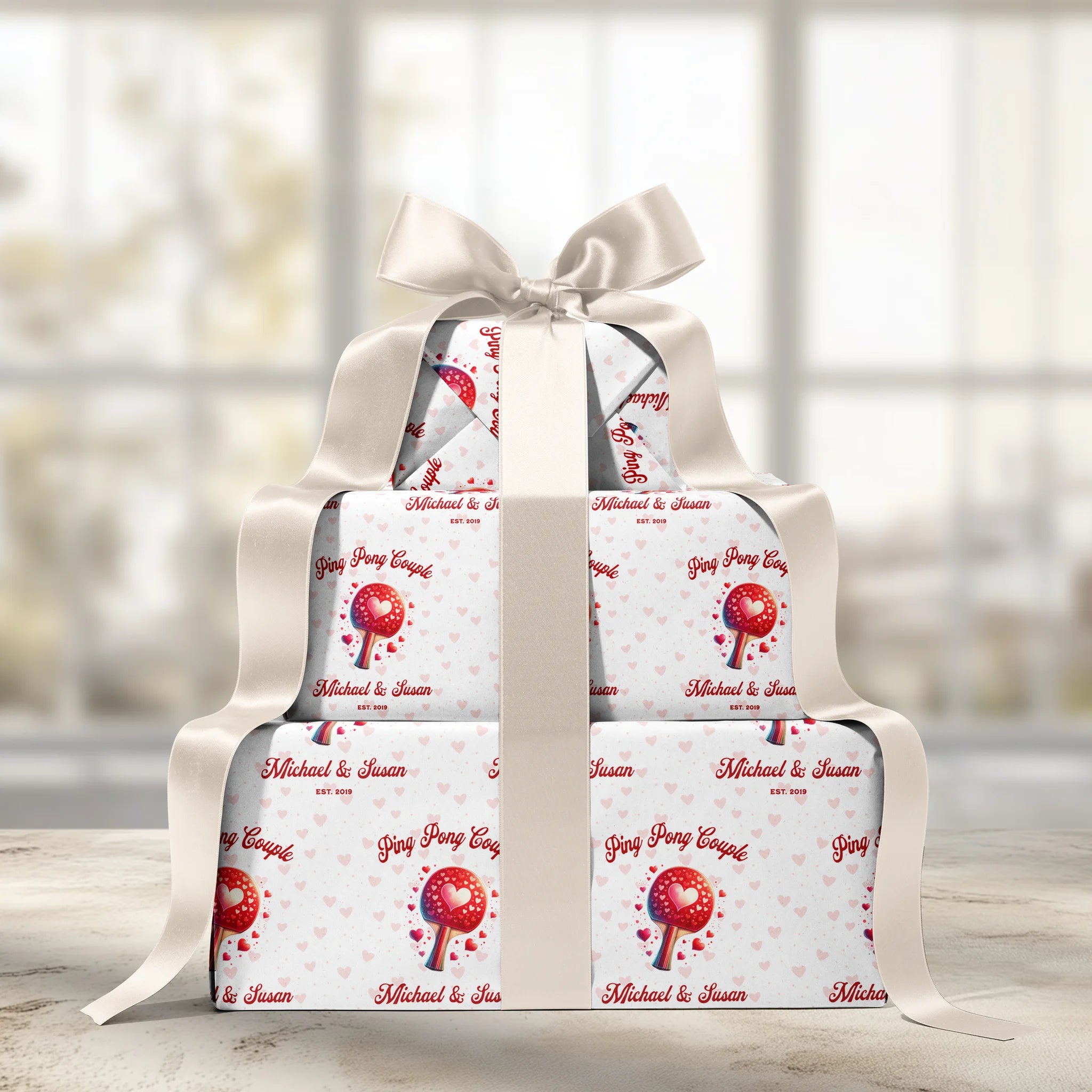 Heart Rally Gift Wrapping Paper