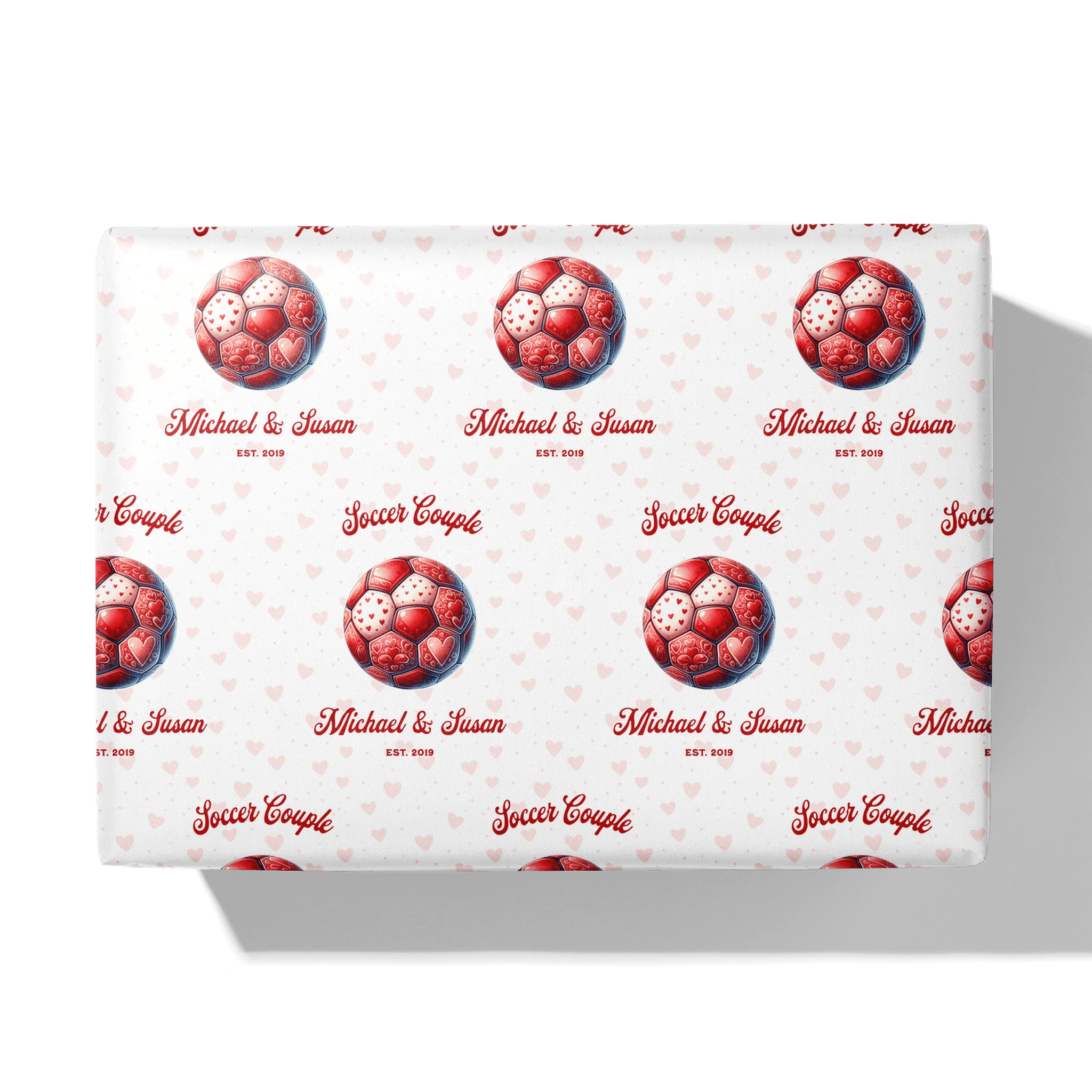 Heart Kicker Gift Wrapping Paper