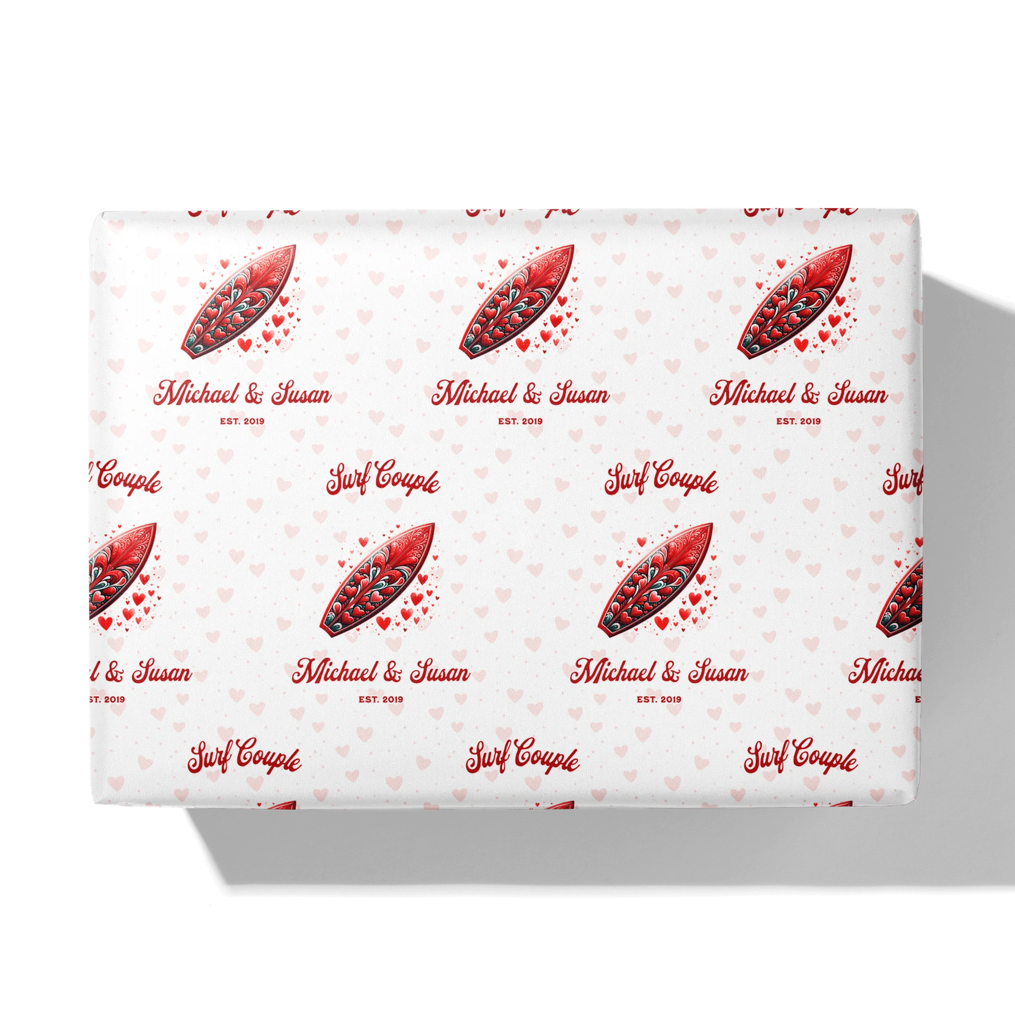 Sealed with a Surf Gift Wrapping Paper