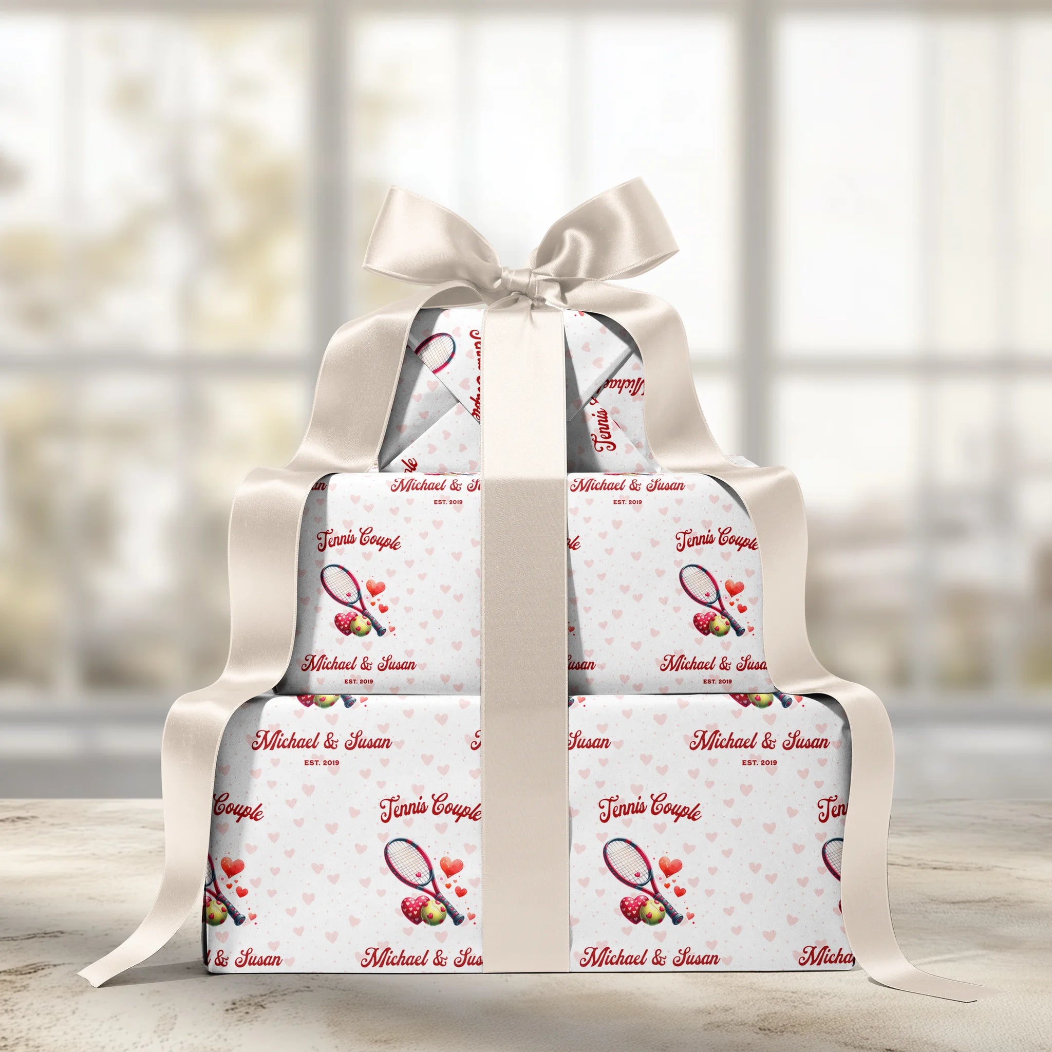 Net Affection Gift Wrapping Paper