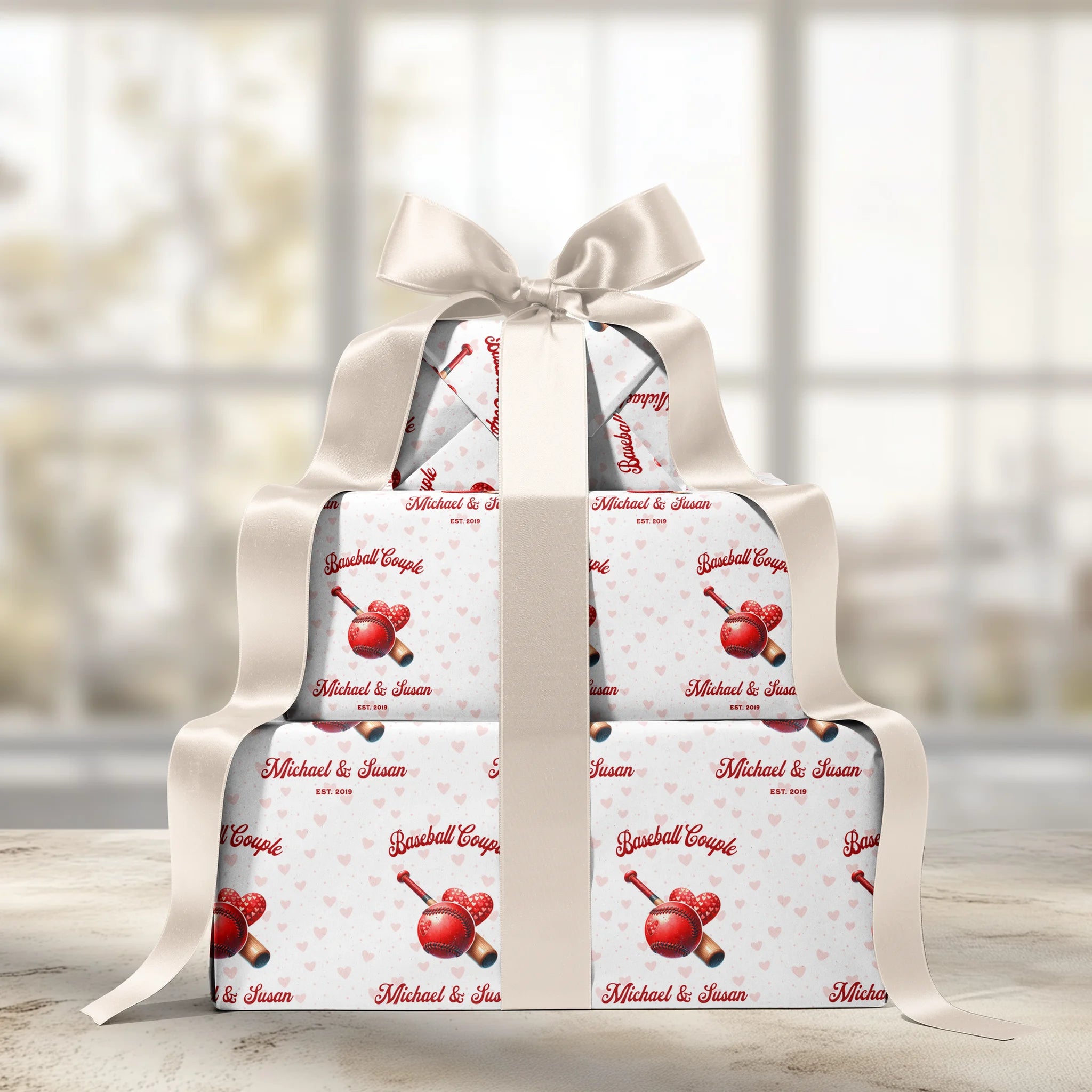 Love in the Ninth Gift Wrapping Paper