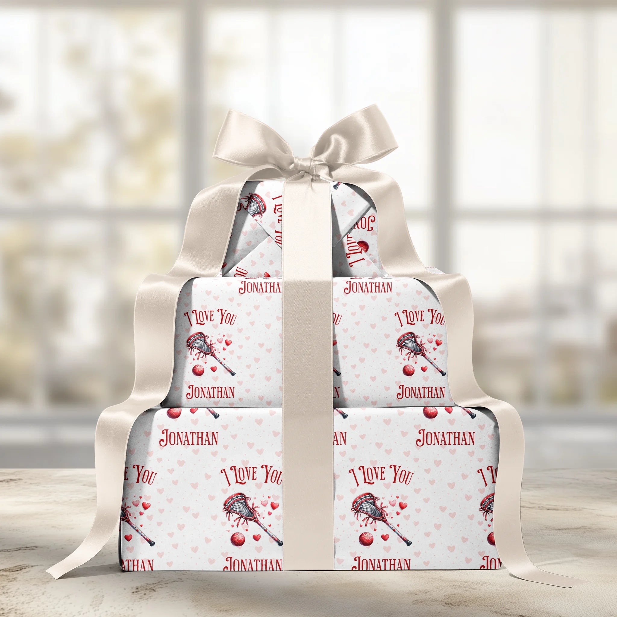 Lacrosse My Mind Gift Wrapping Paper