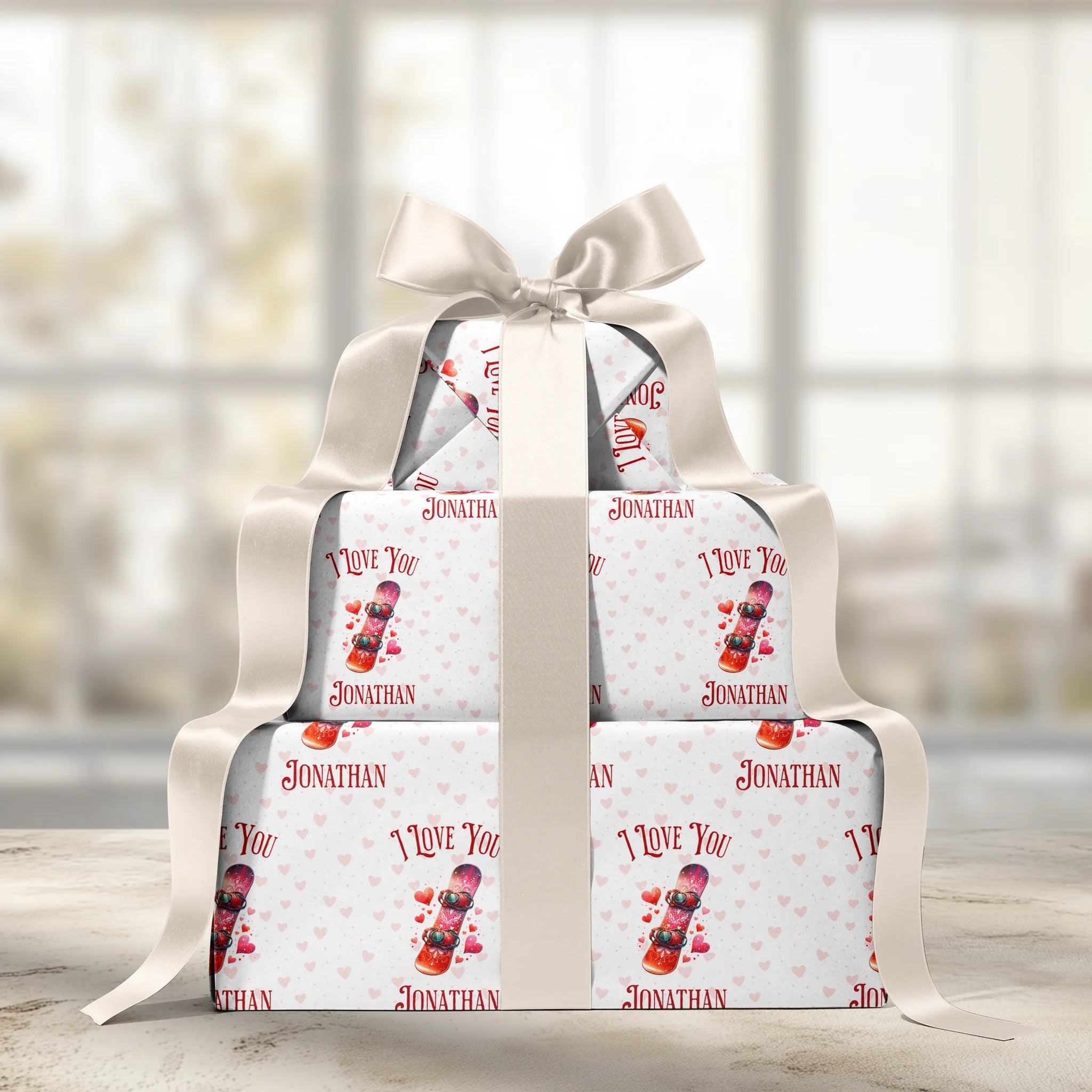 Skate Date Gift Wrapping Paper