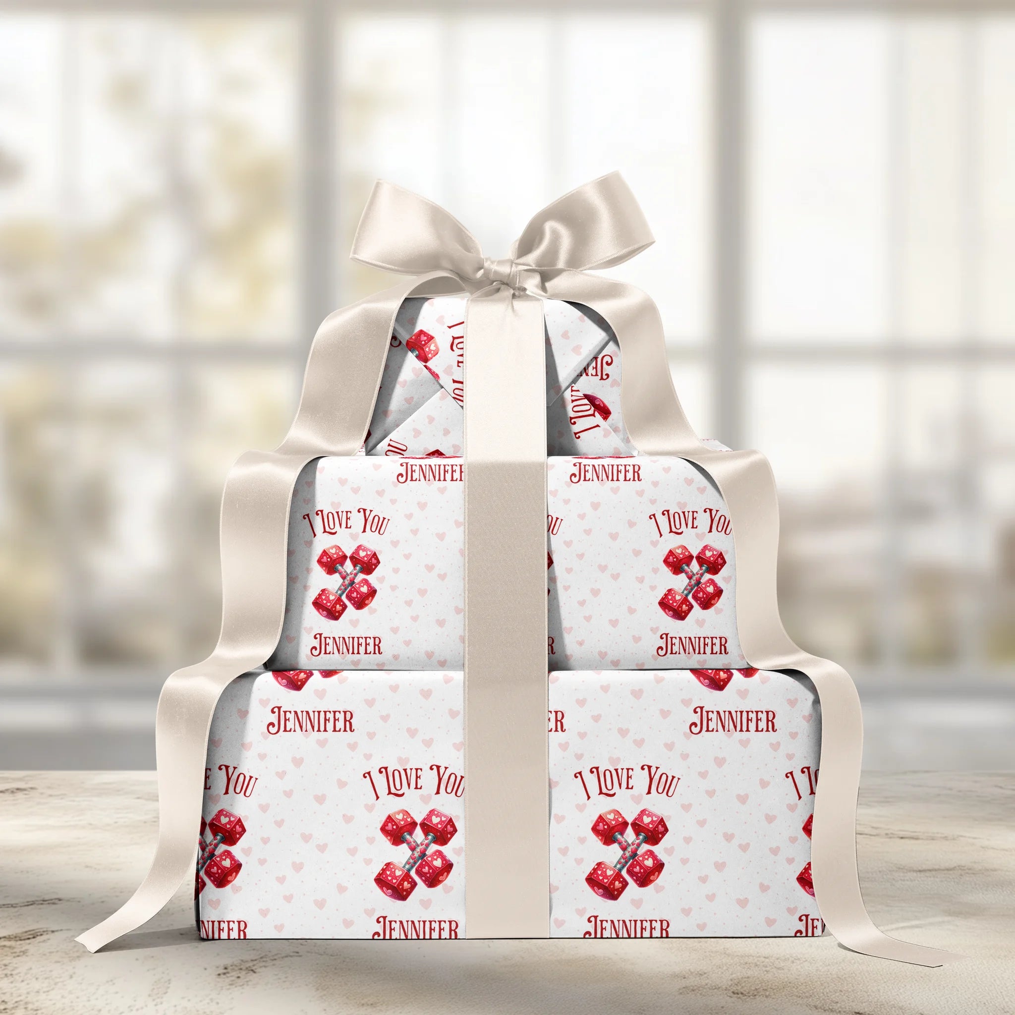Muscled Rollout Gift Wrapping Paper