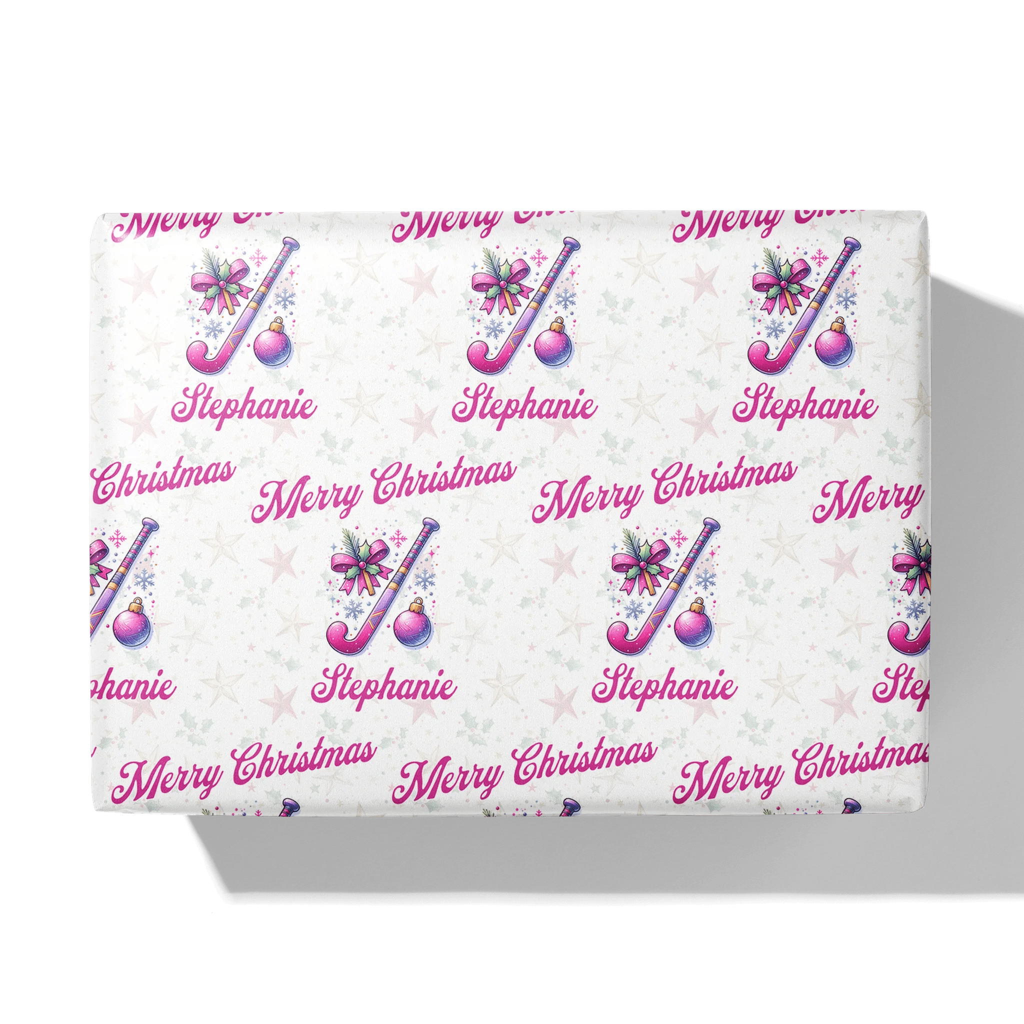 Festive Stick Shift Gift Wrapping Paper