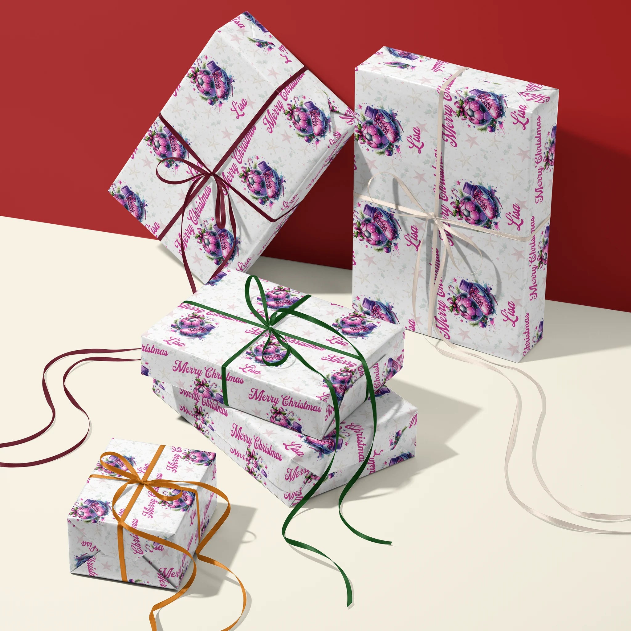 Jingle Goals Gift Wrapping Paper