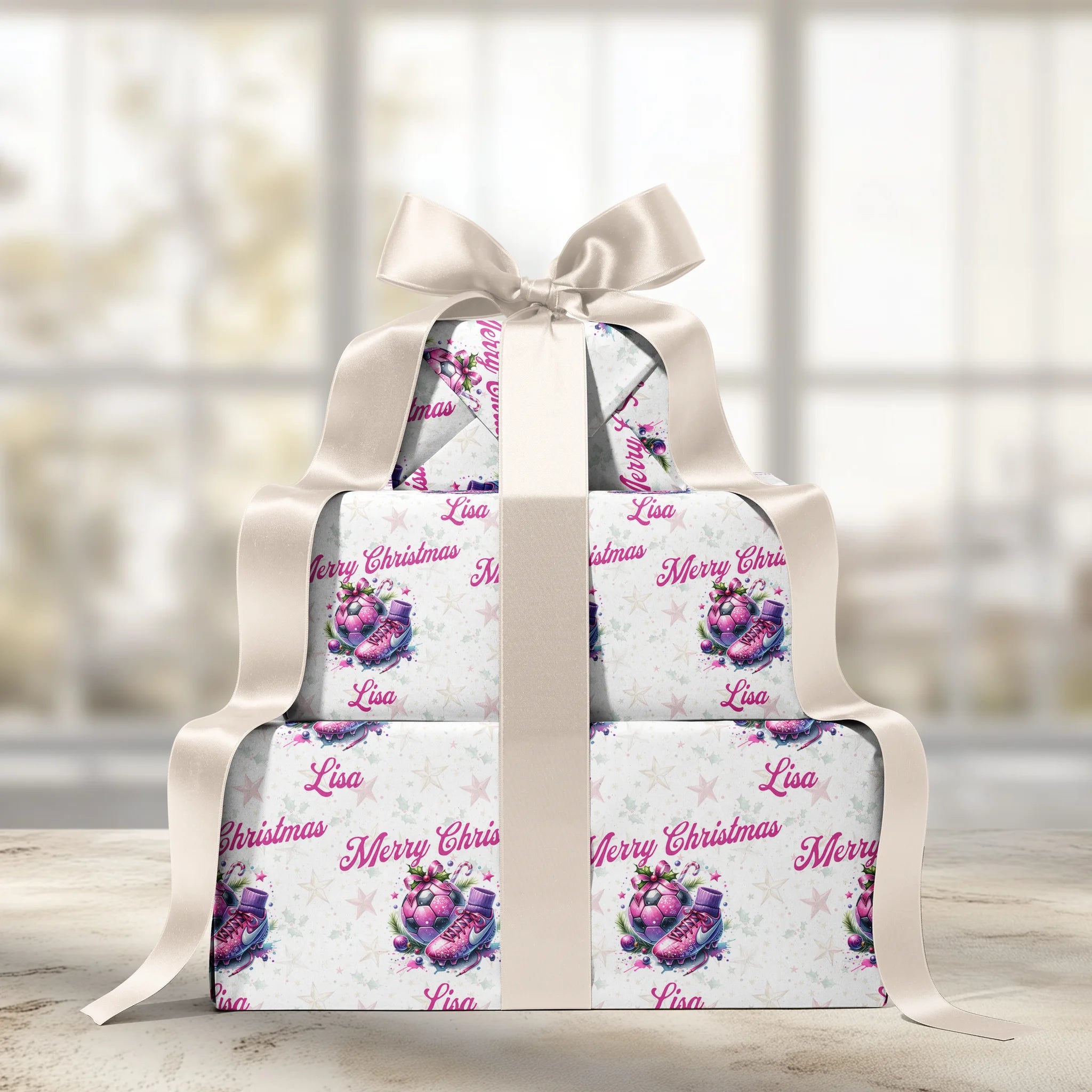 Jingle Goals Gift Wrapping Paper