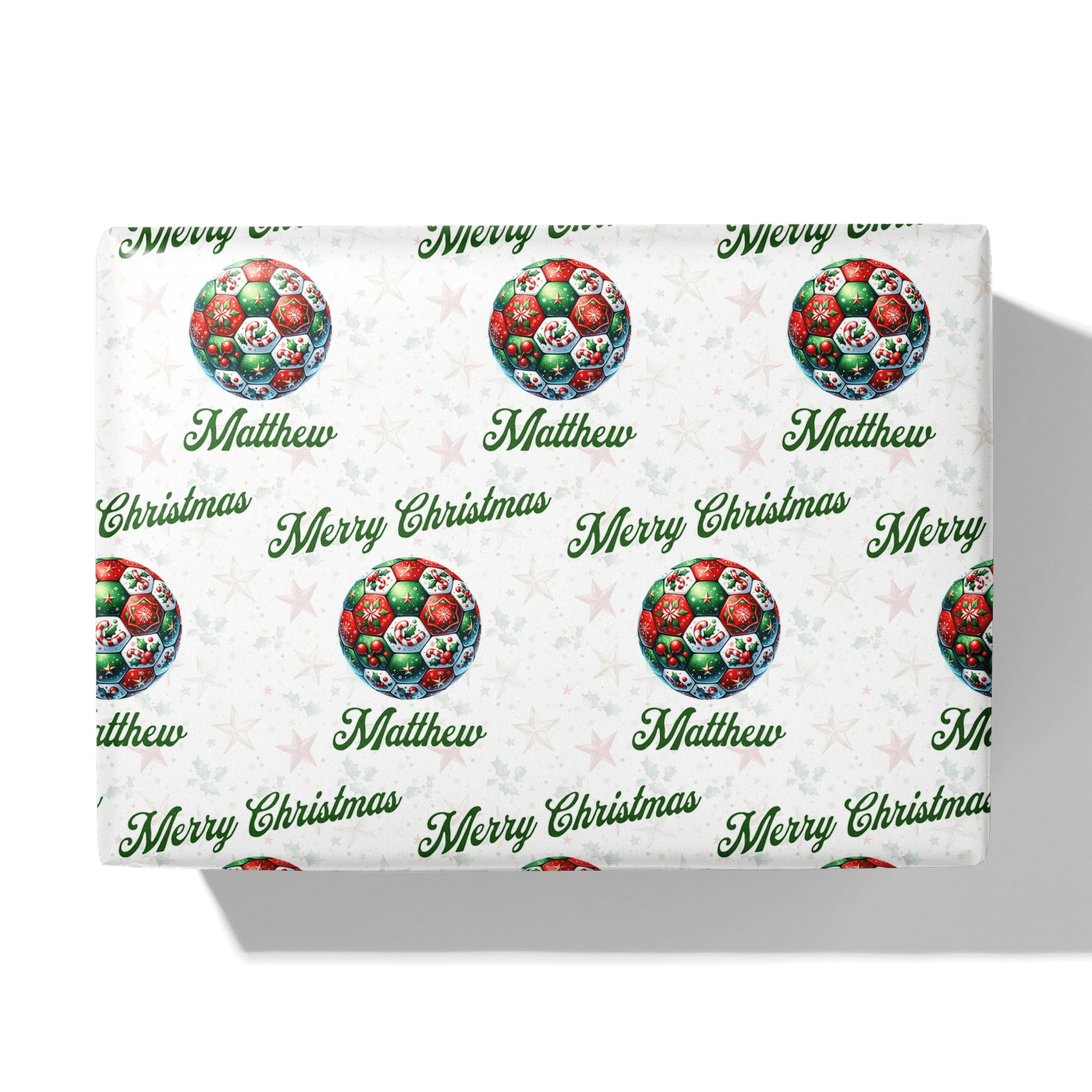 Santa’s Kickoff Gift Wrapping Paper