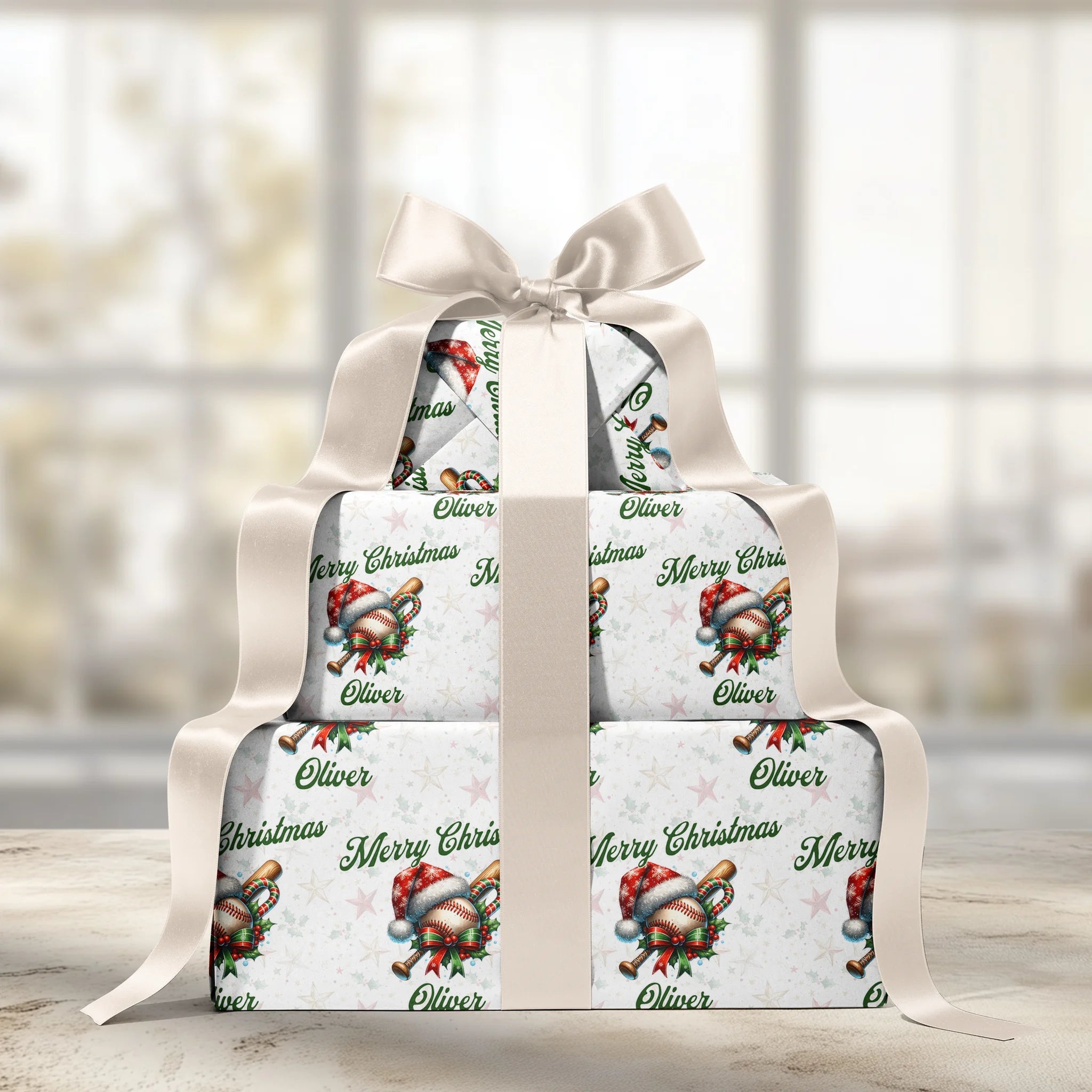 Jingle Bats Gift Wrapping Paper