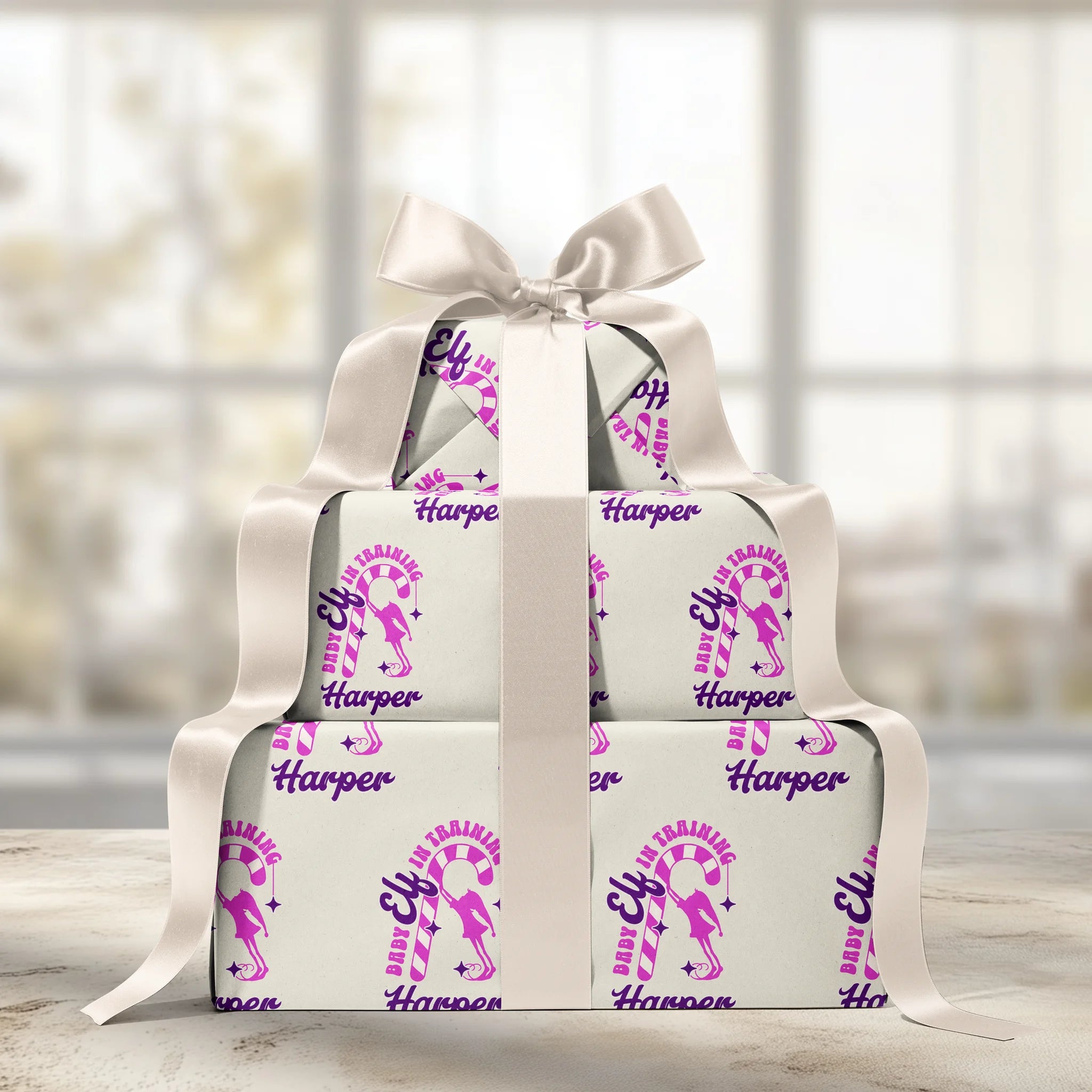 North Pole Rookie Gift Wrapping Paper