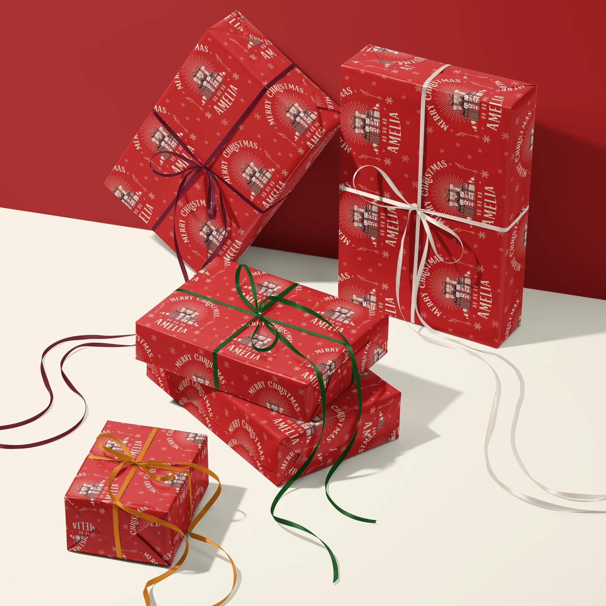 Festivity Forward Gift Wrapping Paper