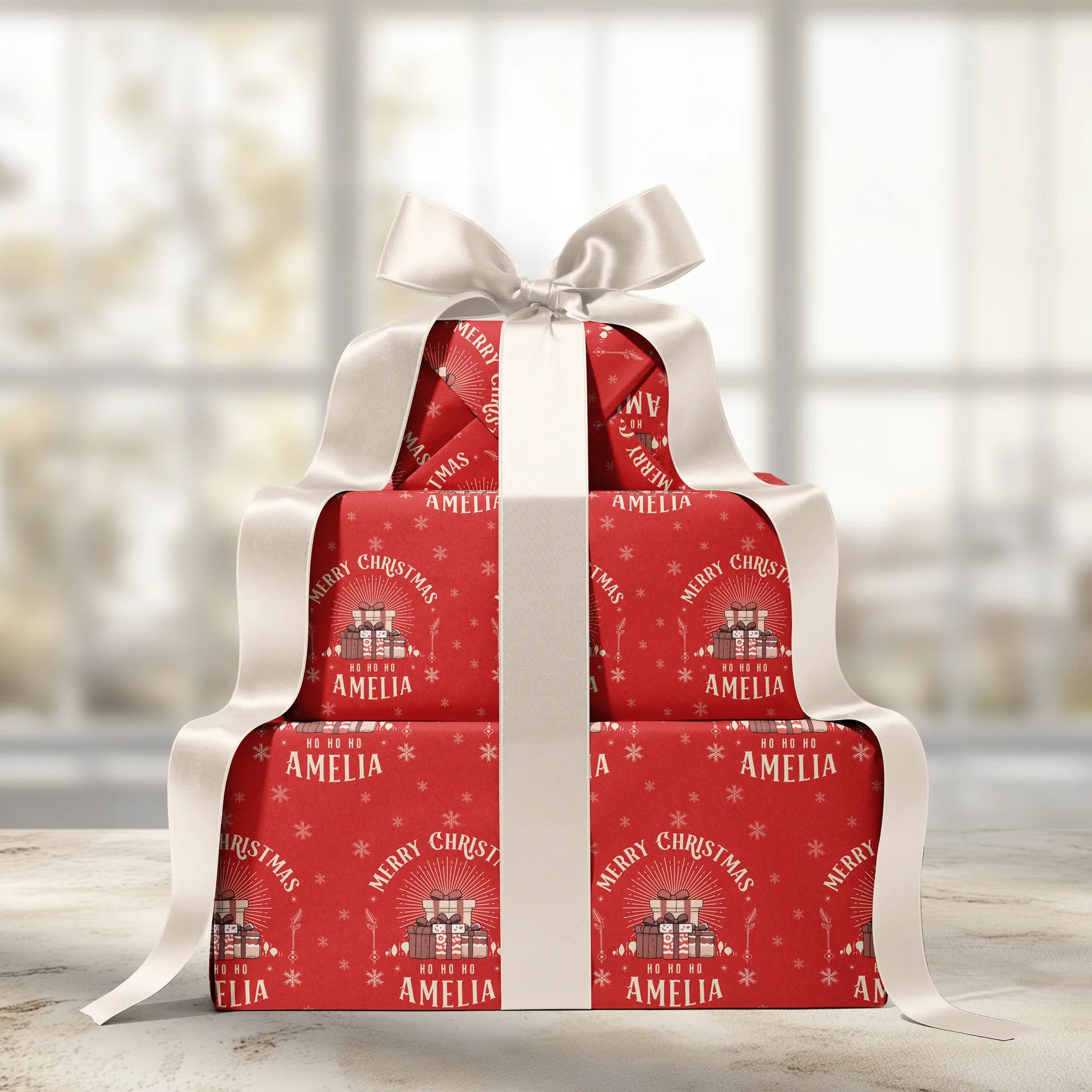 Festivity Forward Gift Wrapping Paper