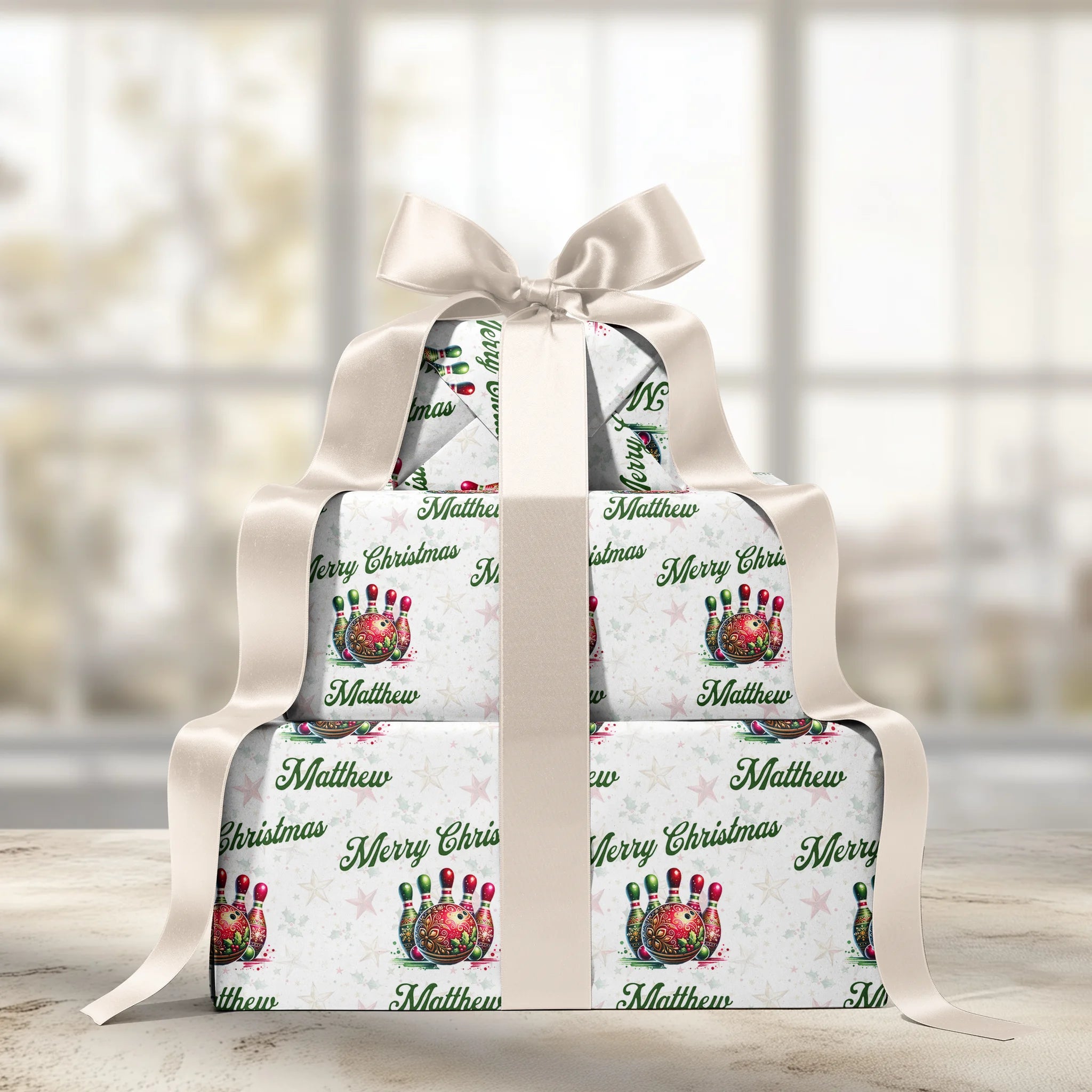 Strike Up the Cheer Gift Wrapping Paper