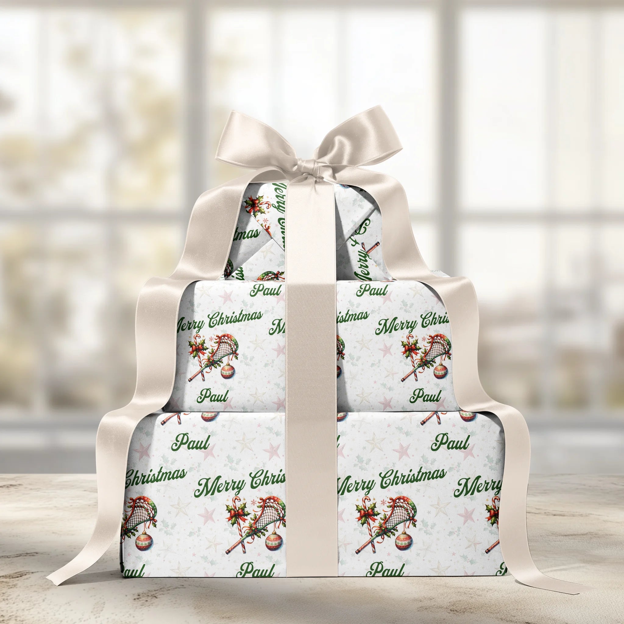 Stick Trick Cheer Gift Wrapping Paper