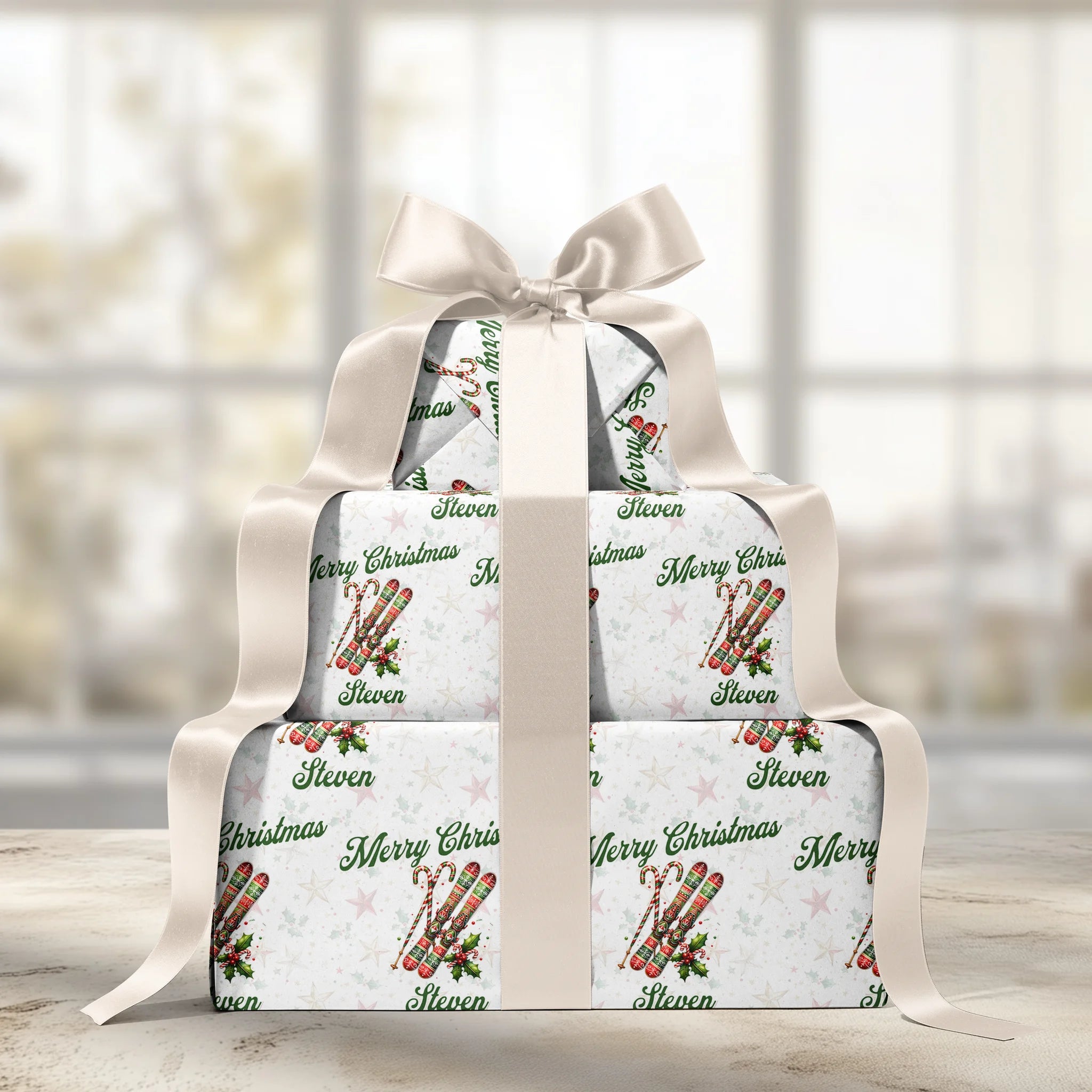 Cane-Do Spirit Gift Wrapping Paper