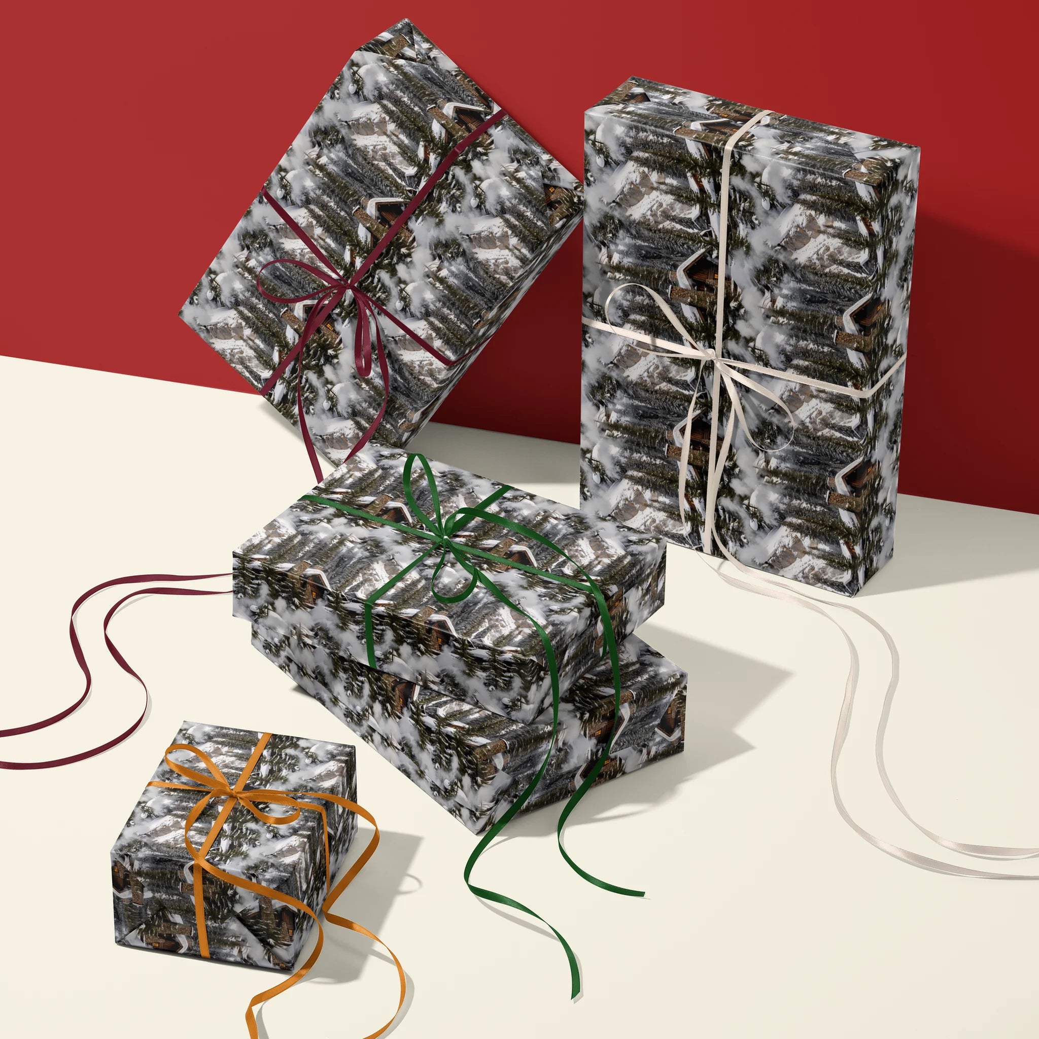 Cozy Quarters Gift Wrapping Paper