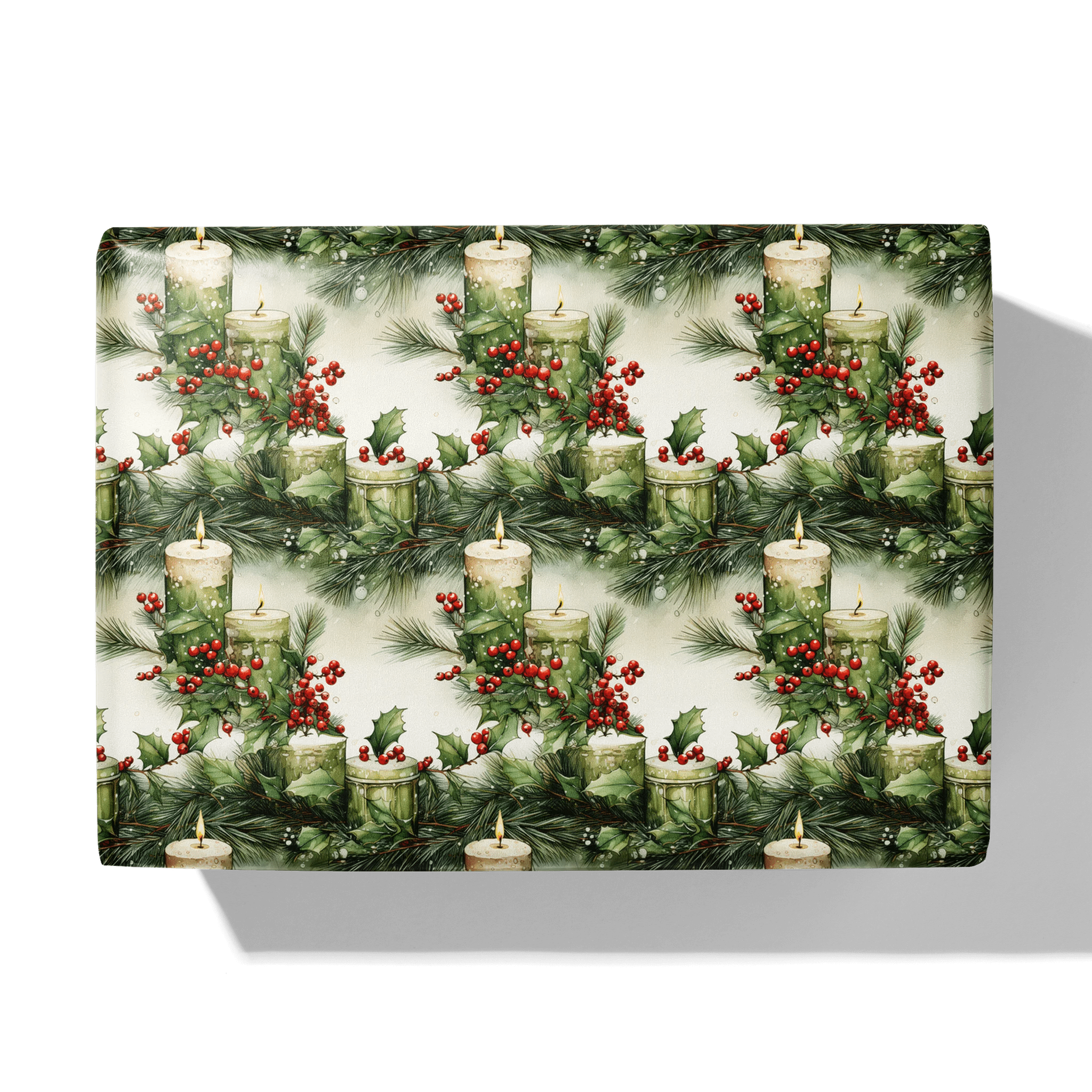 Candlelight Countdown Gift Wrapping Paper