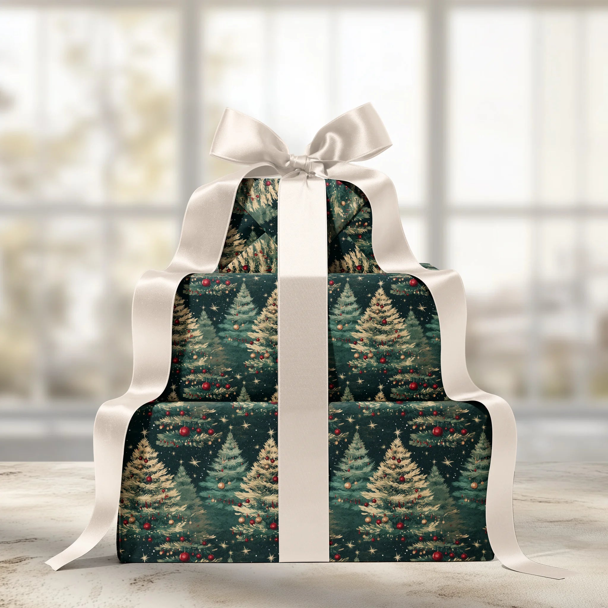 Treetops Tonight Gift Wrapping Paper