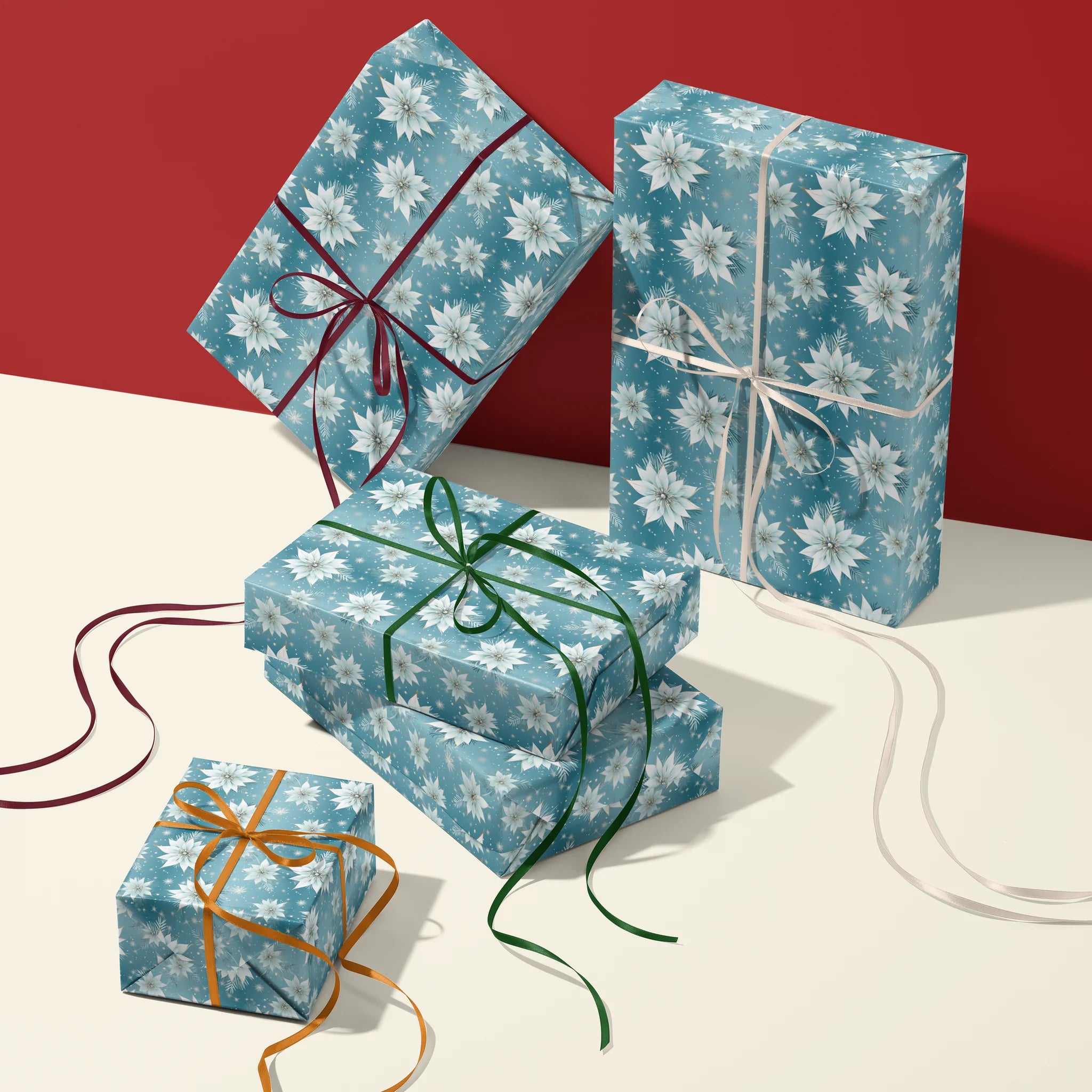 Frosted Finale Gift Wrapping Paper