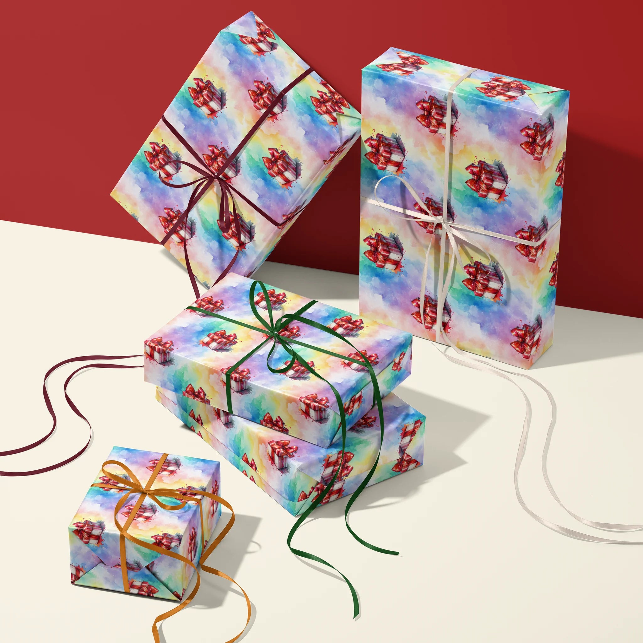 Present Company Included Gift Wrapping Paper