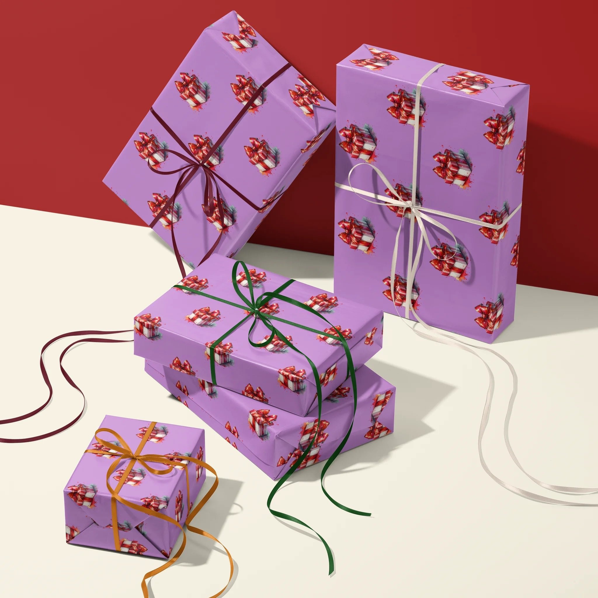 Ribbon Rally Gift Wrapping Paper