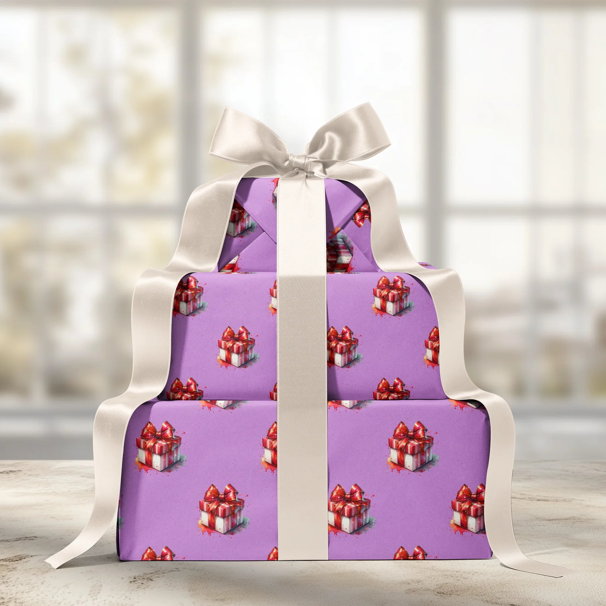 Ribbon Rally Gift Wrapping Paper