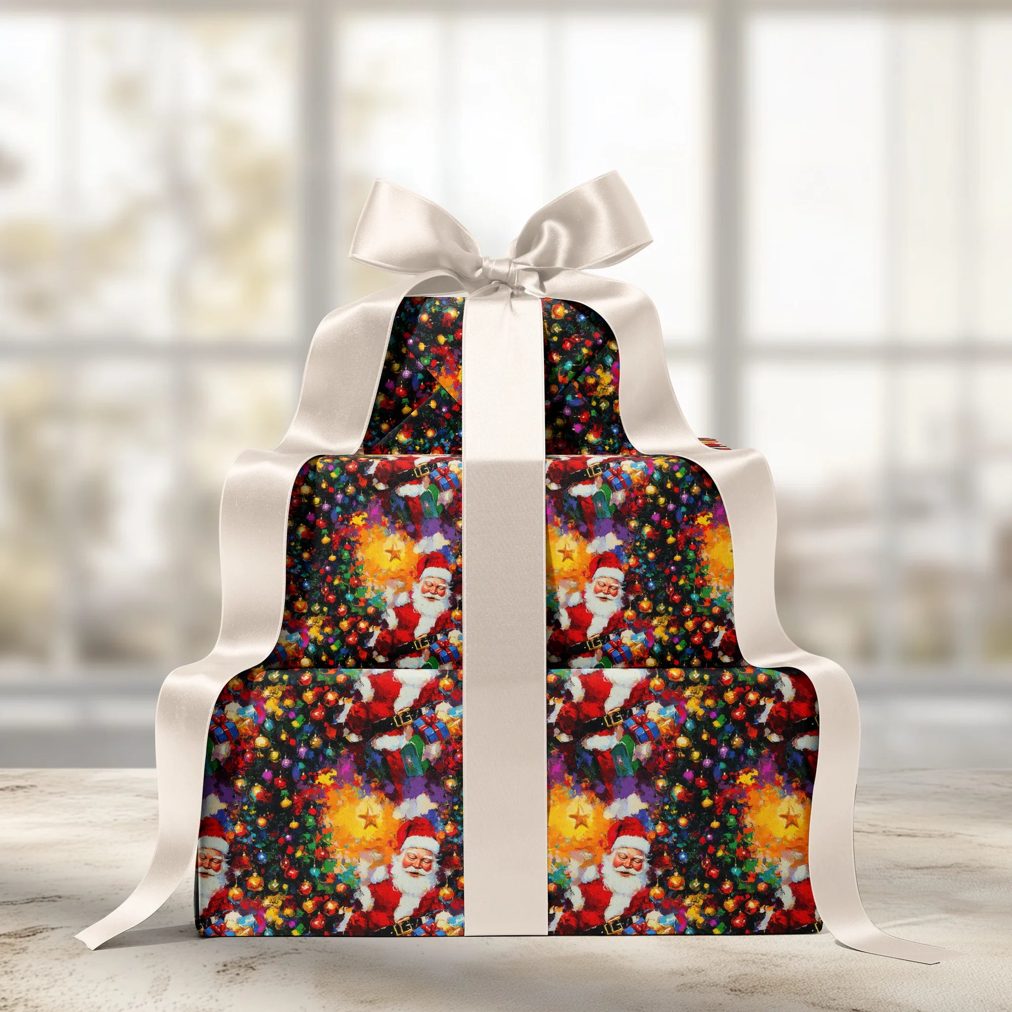 Sleigh List Gift Wrapping Paper