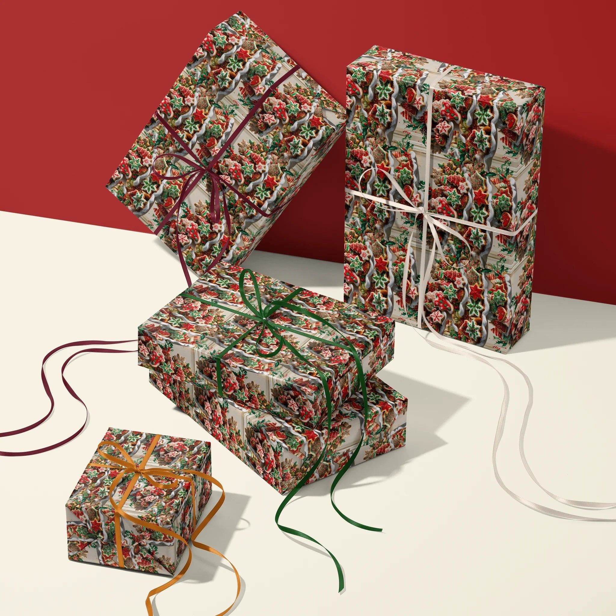 Snow Day Sendoff Gift Wrapping Paper