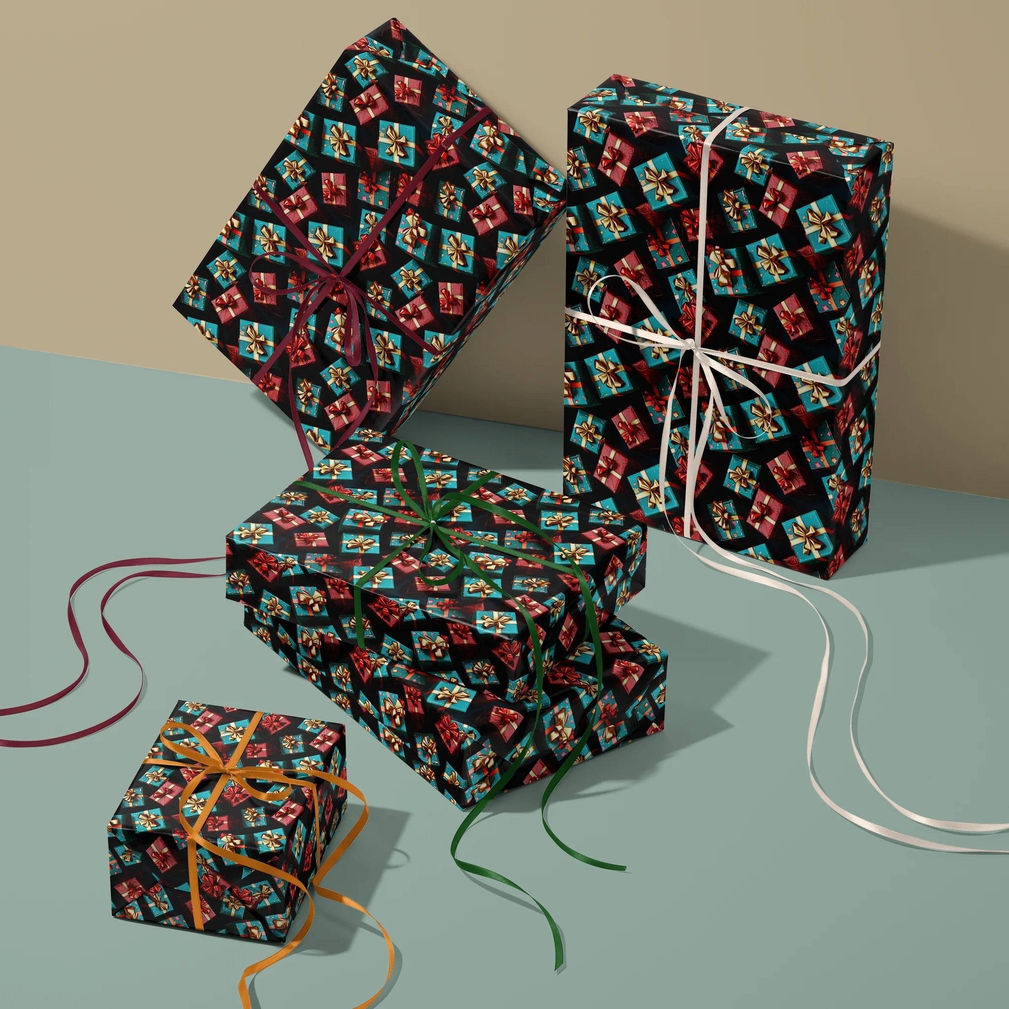 Square Deal Gift Wrapping Paper