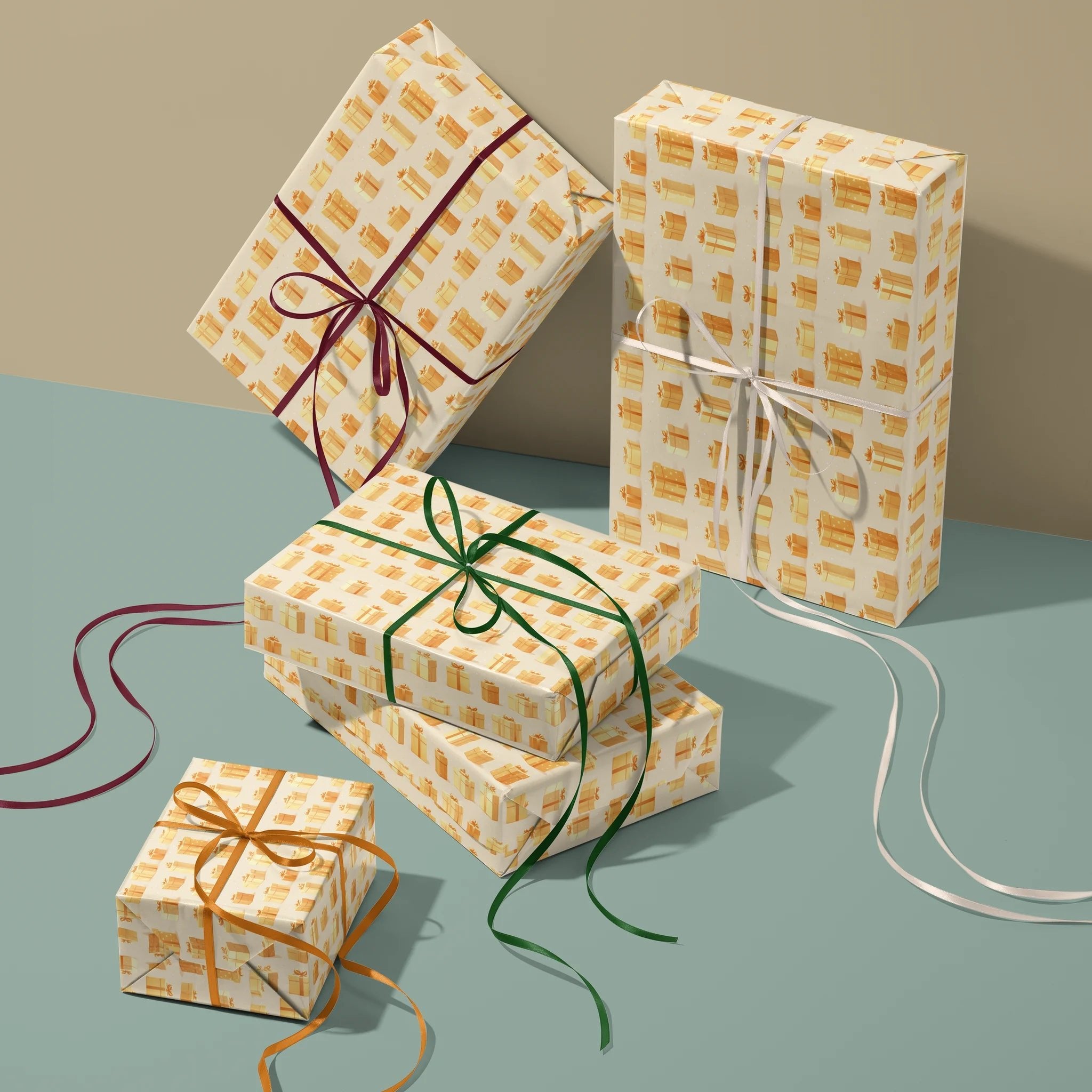 Parcel My French Gift Wrapping Paper
