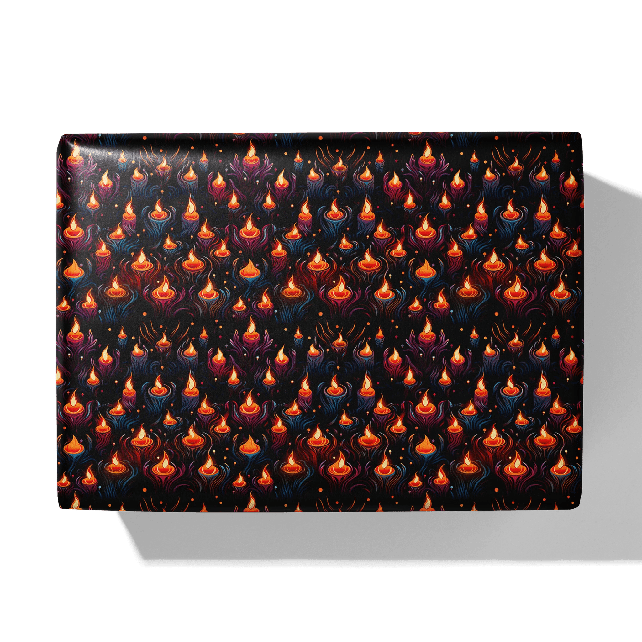 Candle Code Gift Wrapping Paper